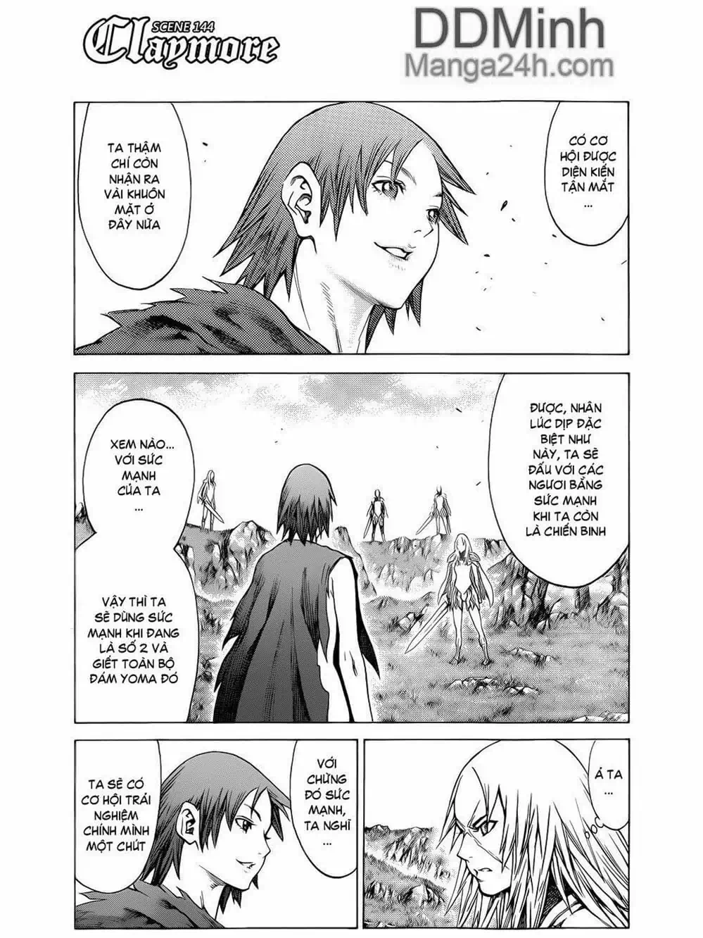 Truyện Tranh Claymore Mắt Bạc trang 4