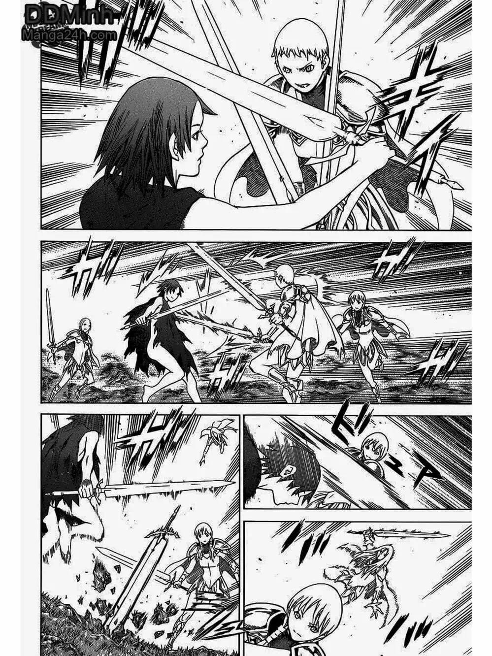 Truyện Tranh Claymore Mắt Bạc trang 4