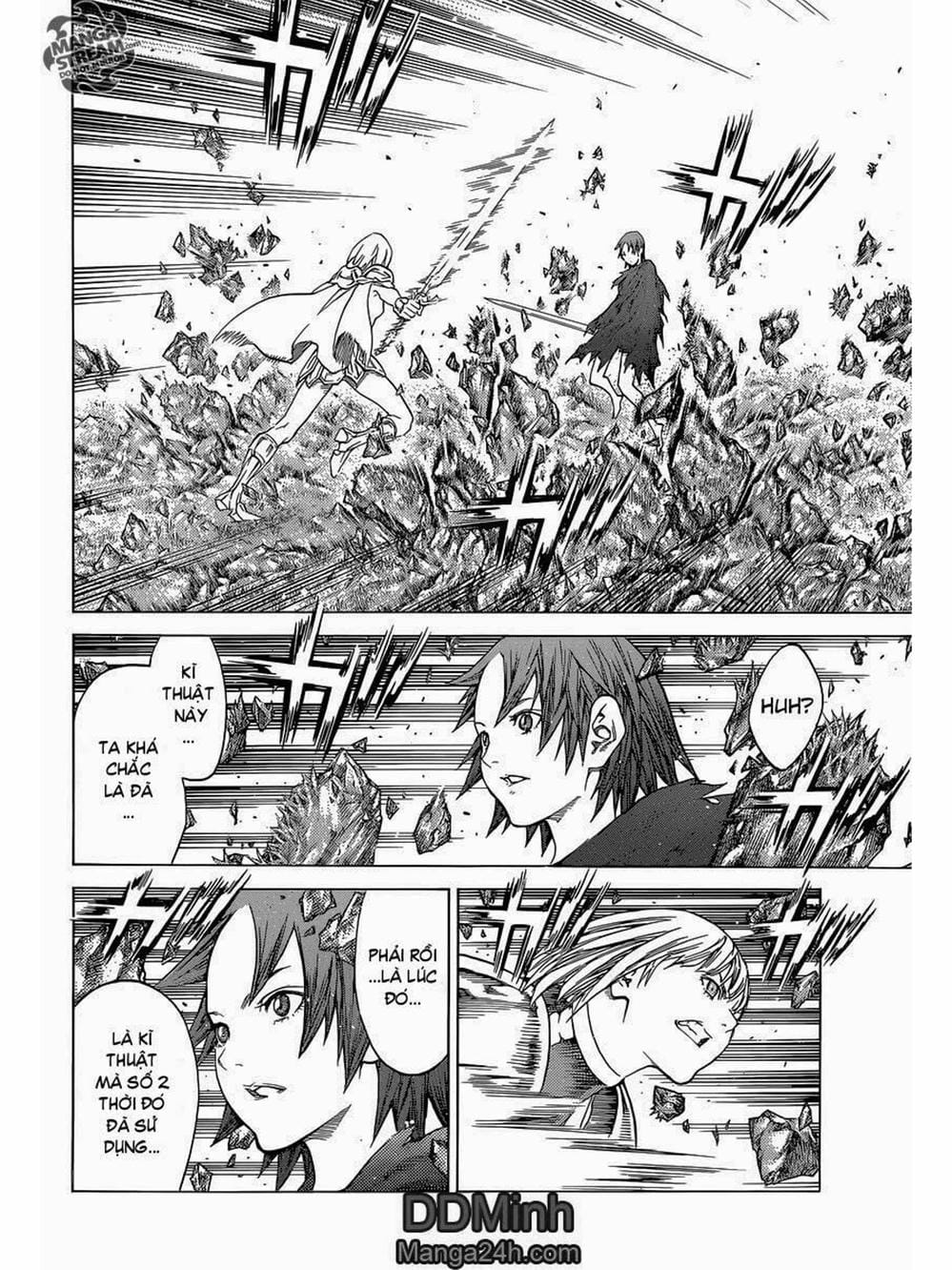 Truyện Tranh Claymore Mắt Bạc trang 4