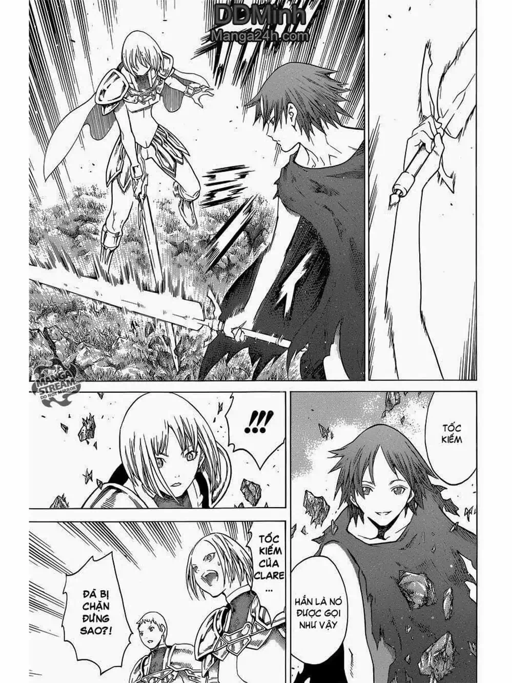 Truyện Tranh Claymore Mắt Bạc trang 4