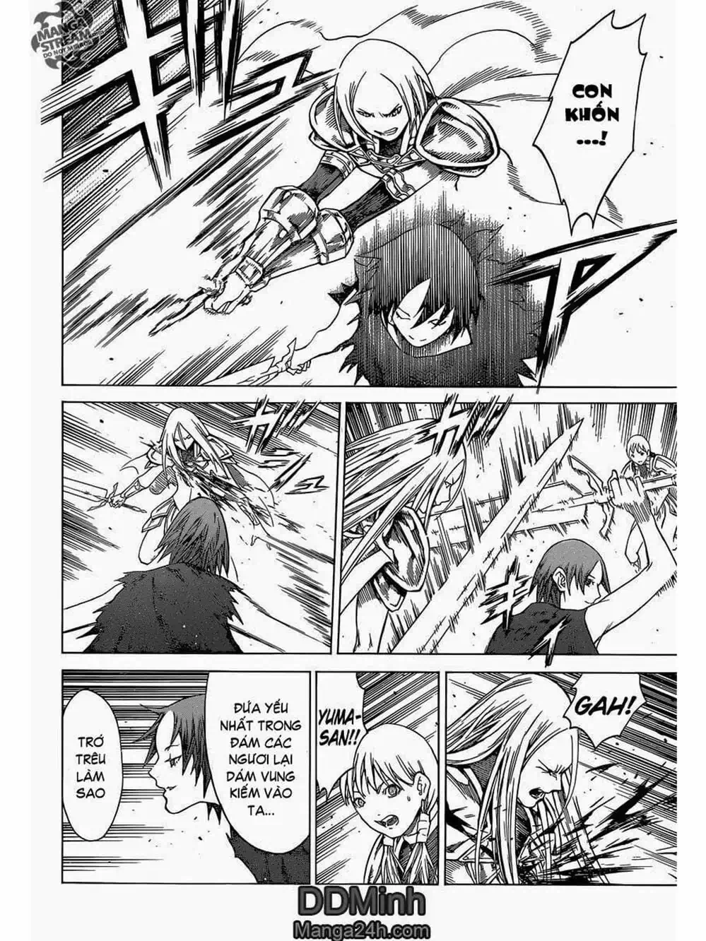 Truyện Tranh Claymore Mắt Bạc trang 4