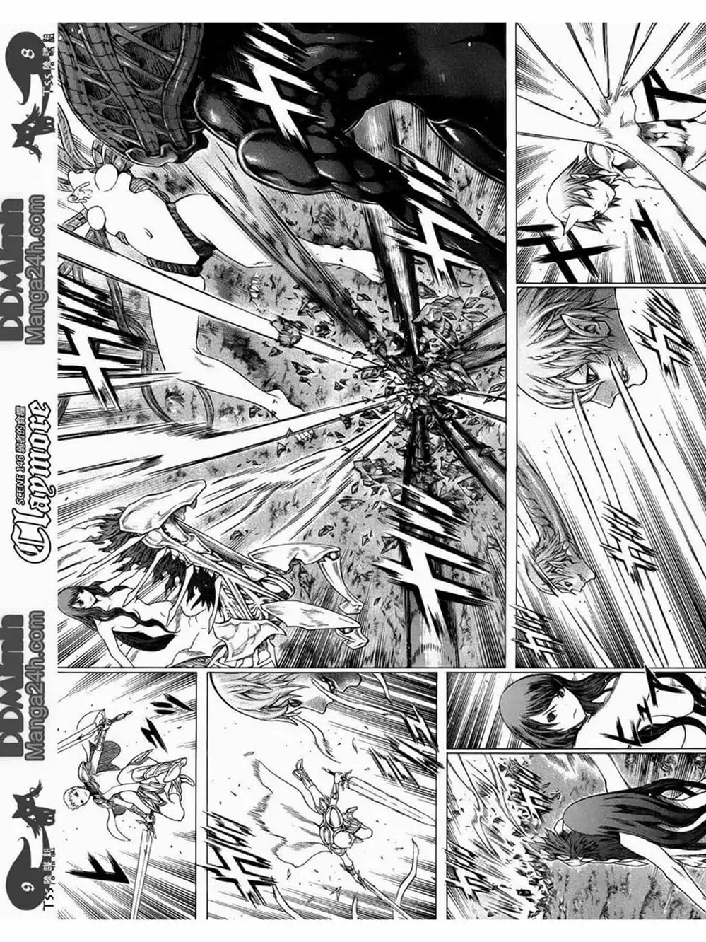 Truyện Tranh Claymore Mắt Bạc trang 4