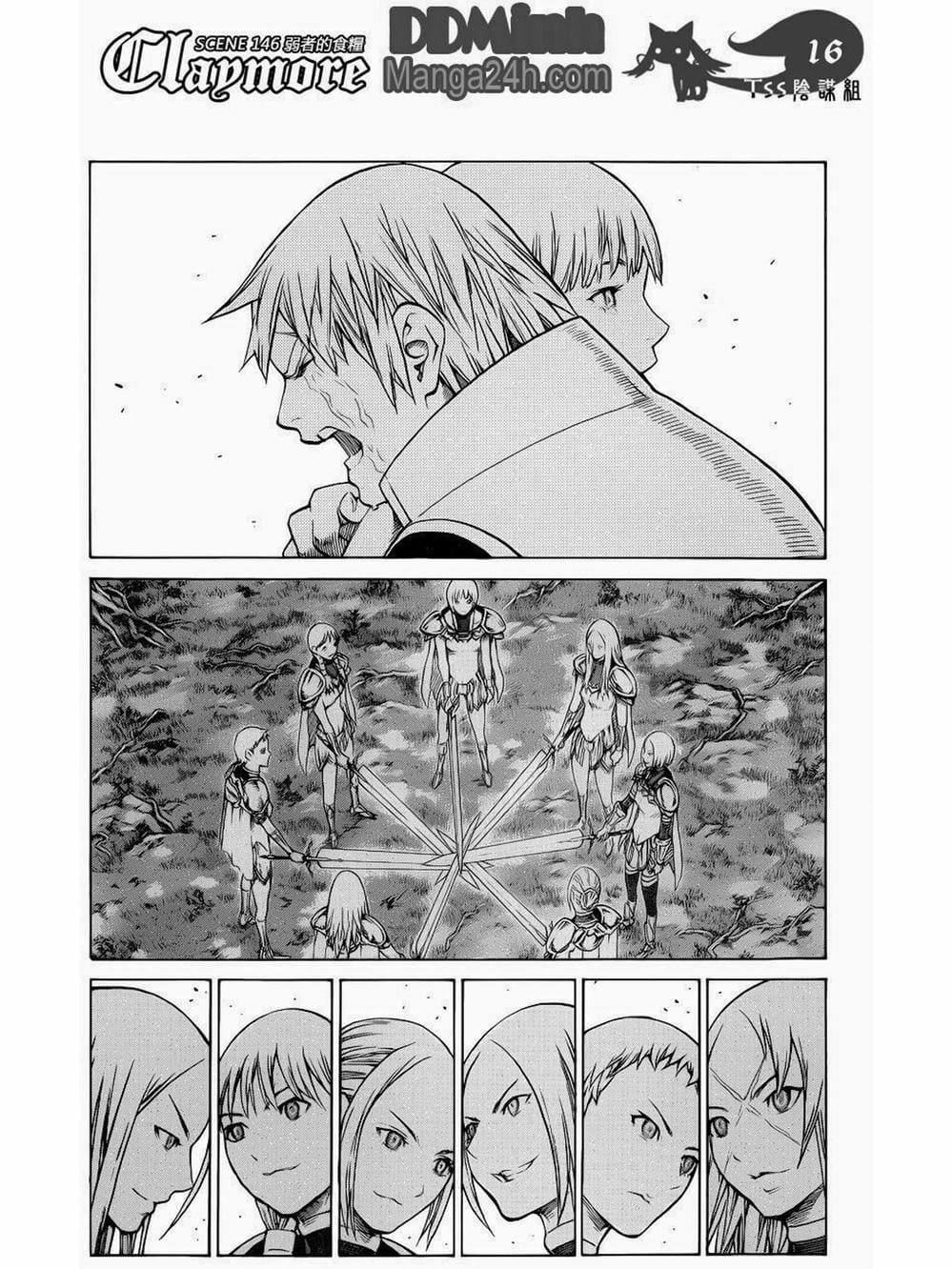 Truyện Tranh Claymore Mắt Bạc trang 4