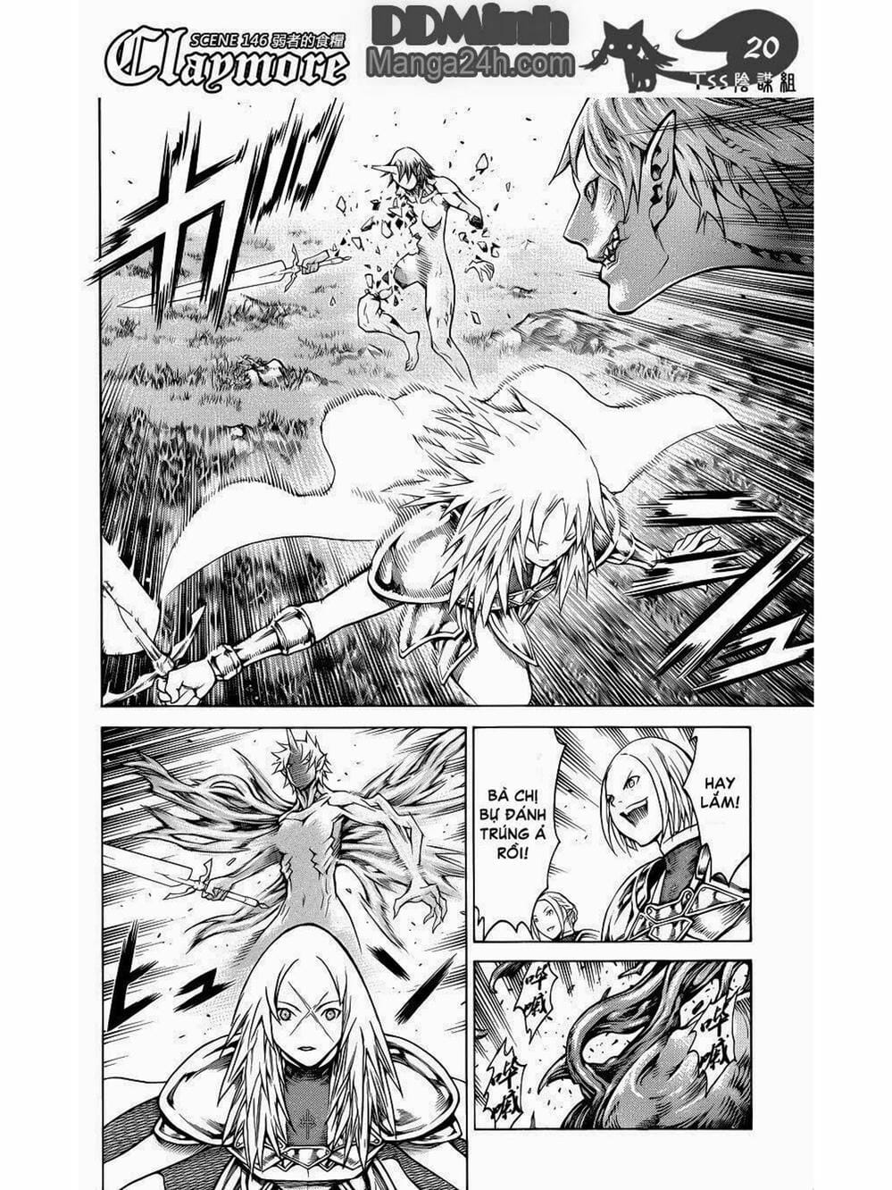 Truyện Tranh Claymore Mắt Bạc trang 4