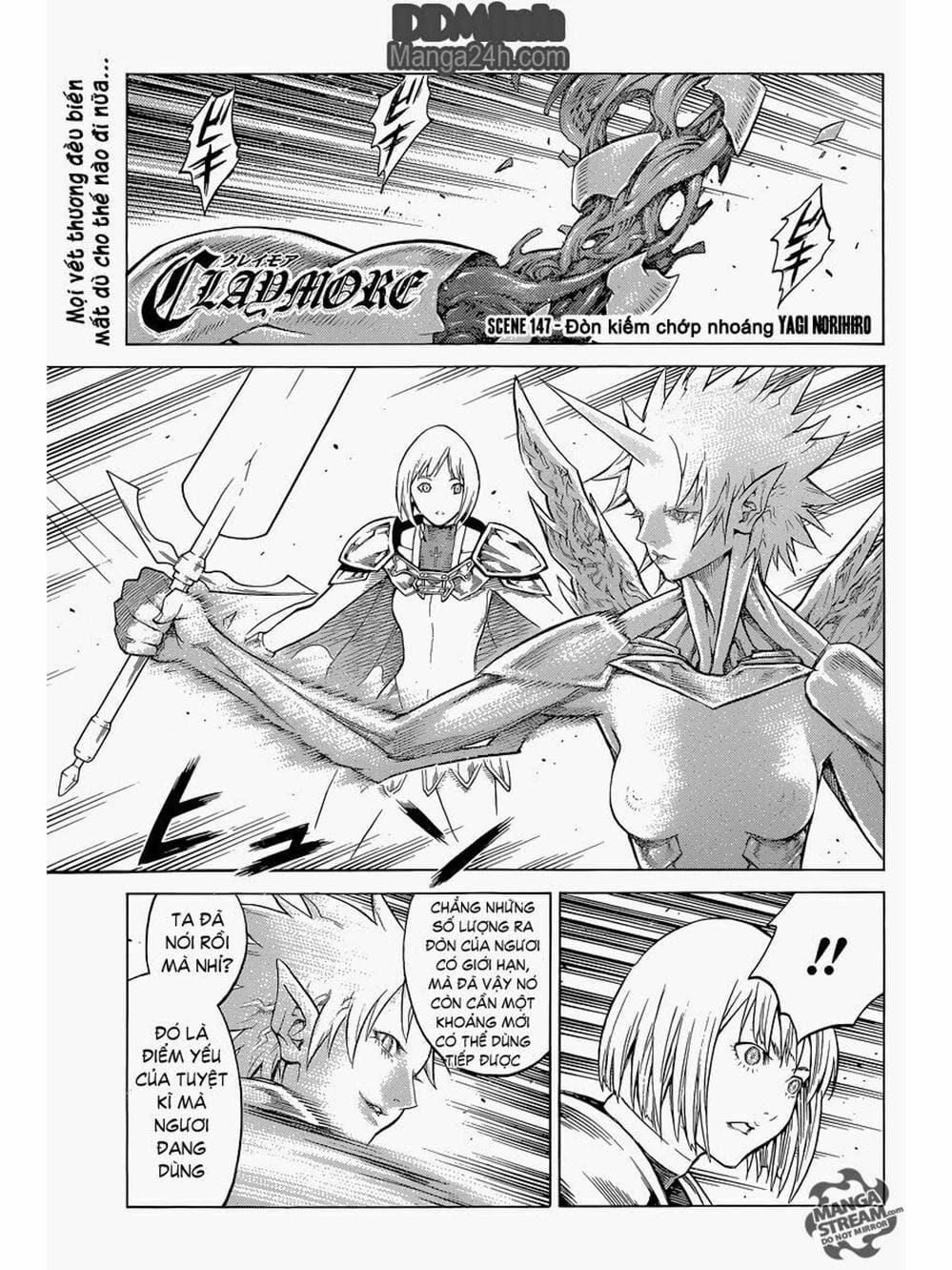 Truyện Tranh Claymore Mắt Bạc trang 4