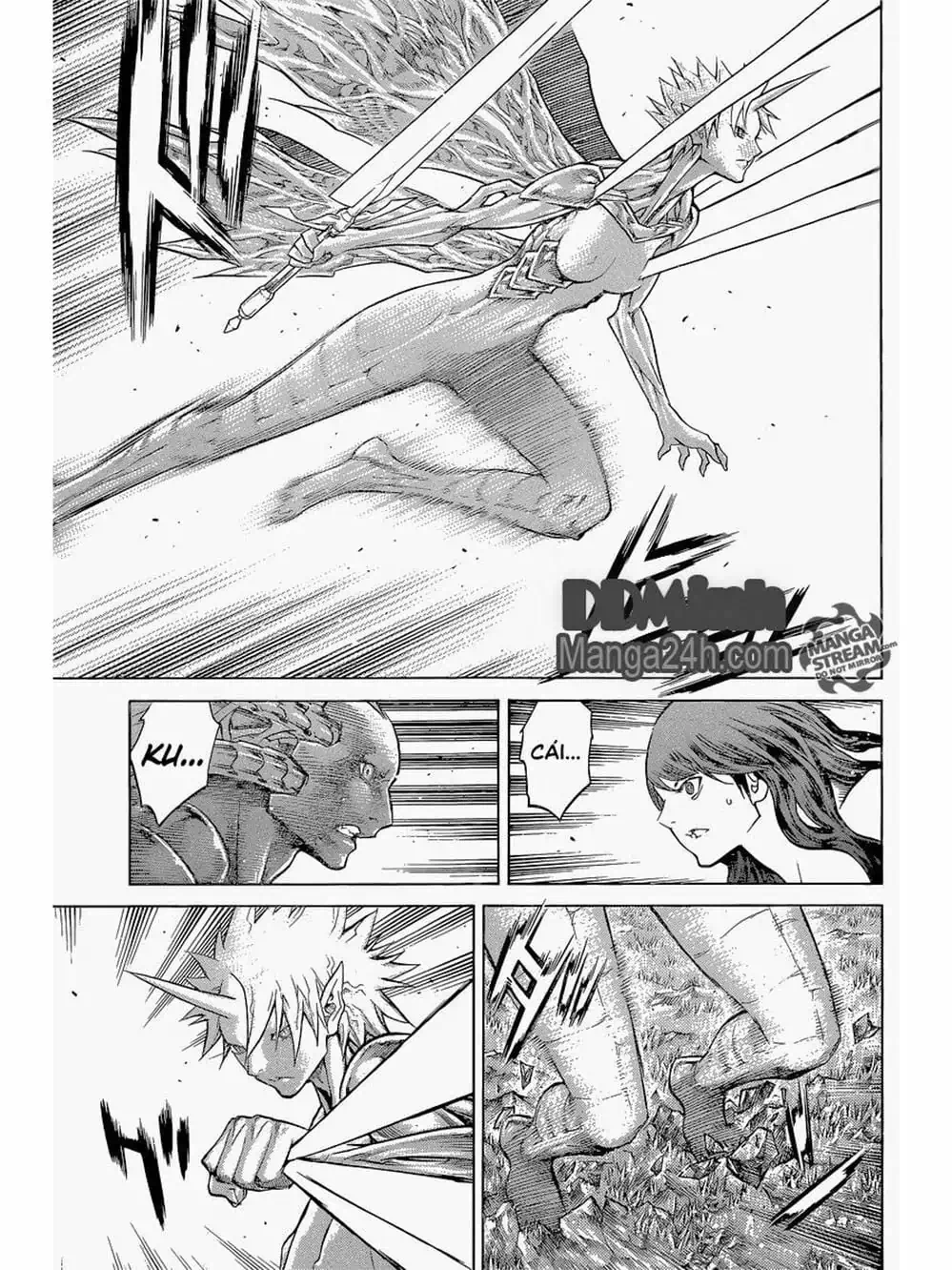 Truyện Tranh Claymore Mắt Bạc trang 4