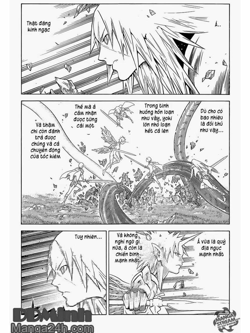 Truyện Tranh Claymore Mắt Bạc trang 4