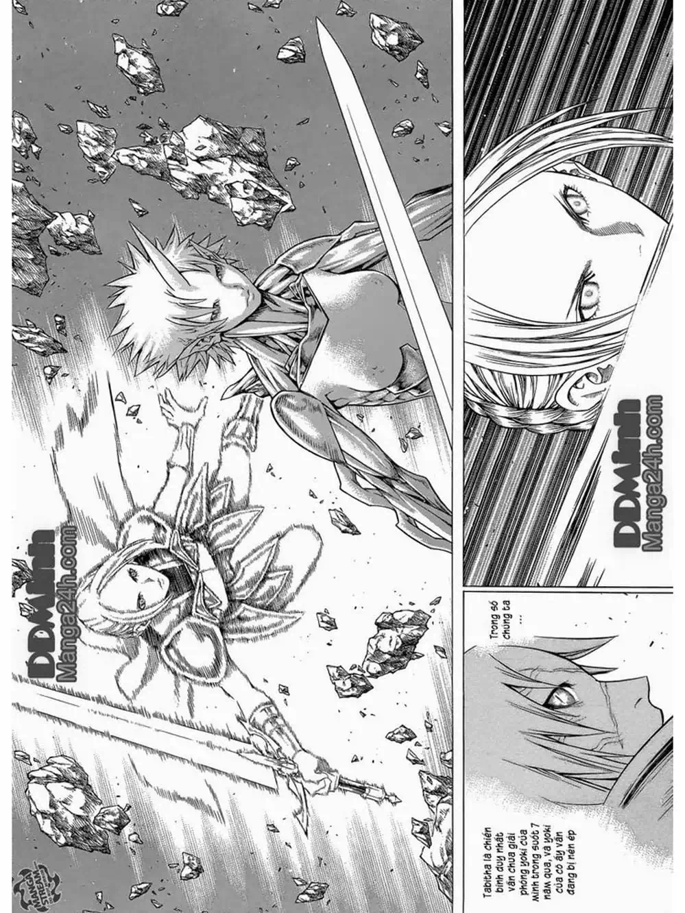 Truyện Tranh Claymore Mắt Bạc trang 4
