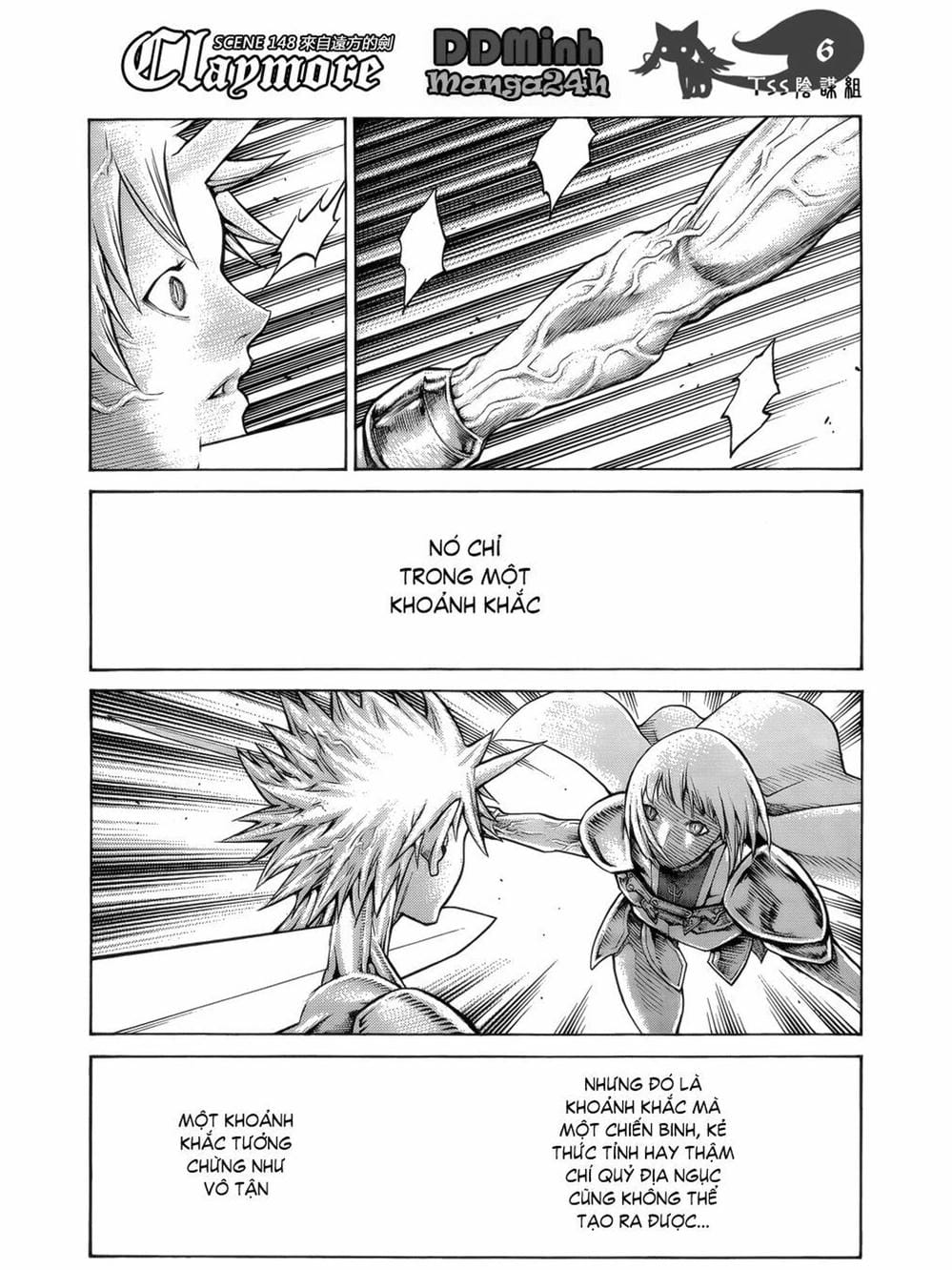 Truyện Tranh Claymore Mắt Bạc trang 4