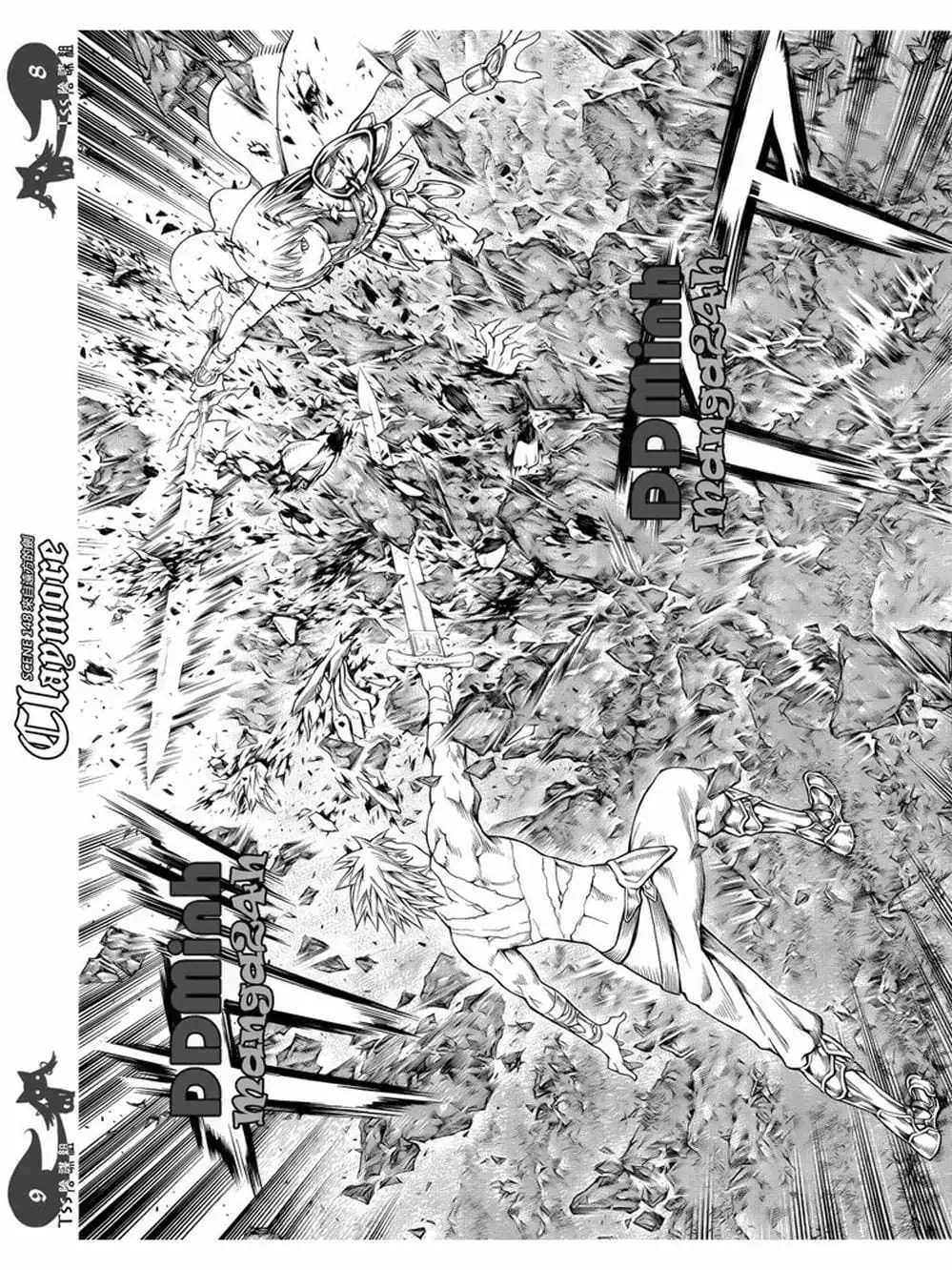 Truyện Tranh Claymore Mắt Bạc trang 4