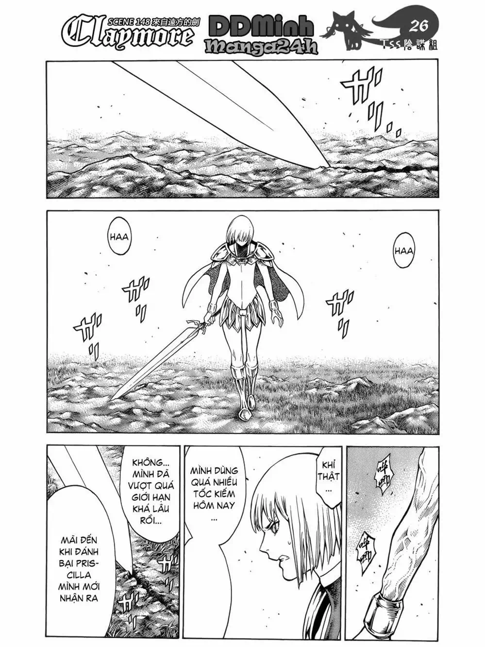 Truyện Tranh Claymore Mắt Bạc trang 4