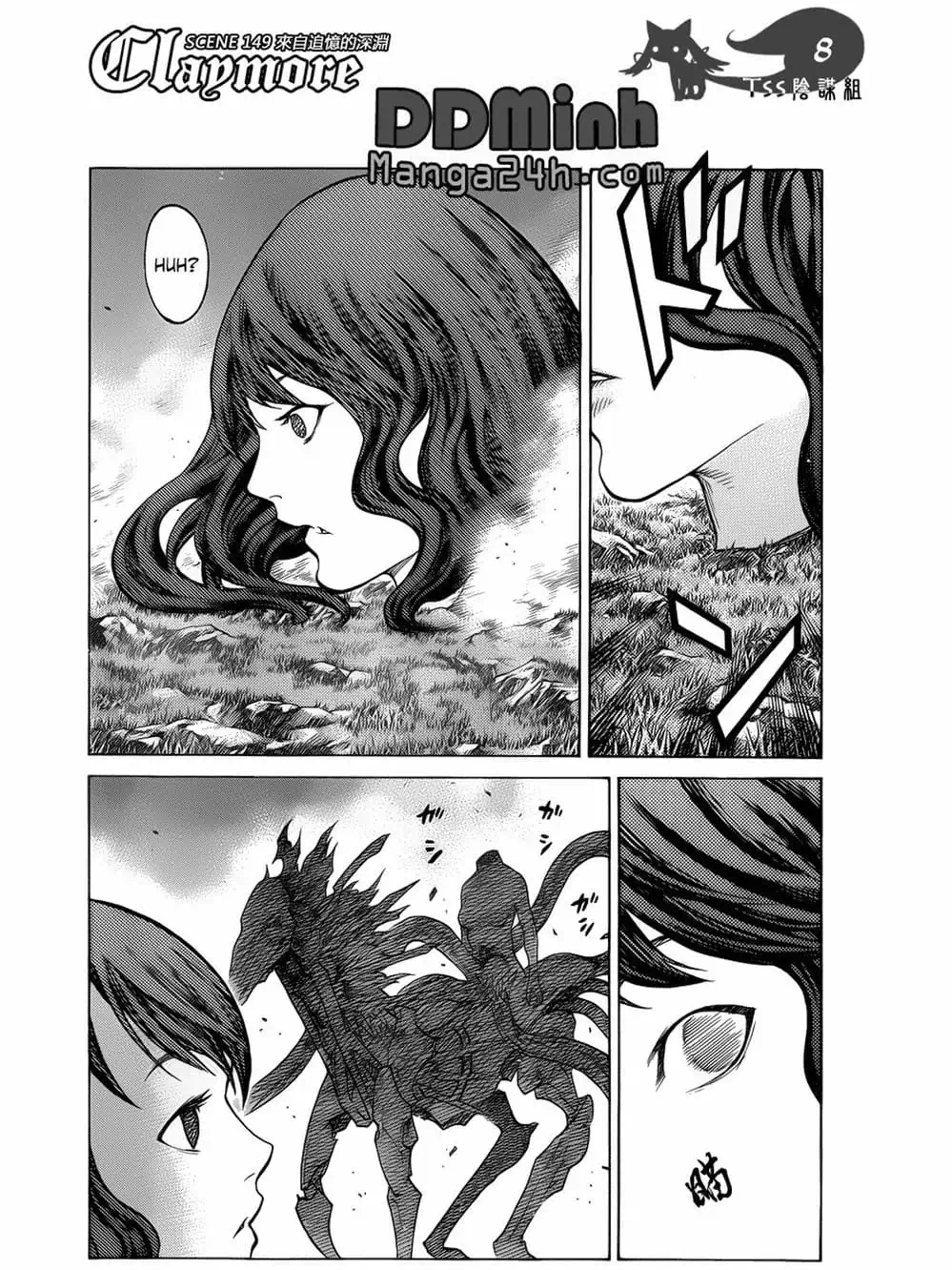 Truyện Tranh Claymore Mắt Bạc trang 4