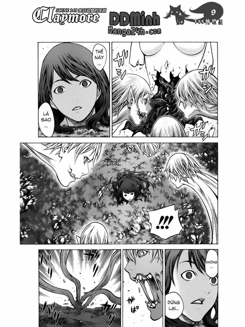 Truyện Tranh Claymore Mắt Bạc trang 4