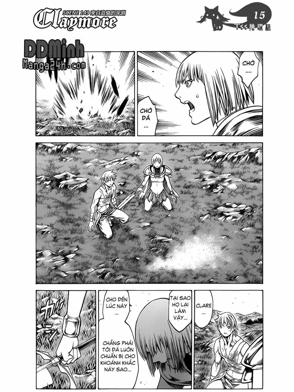 Truyện Tranh Claymore Mắt Bạc trang 4