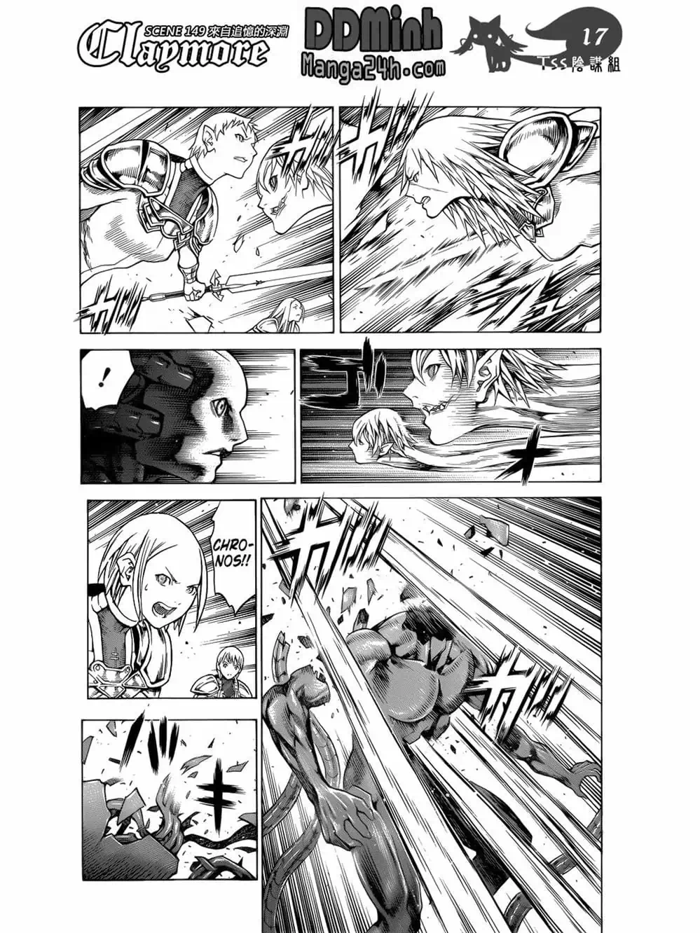 Truyện Tranh Claymore Mắt Bạc trang 4