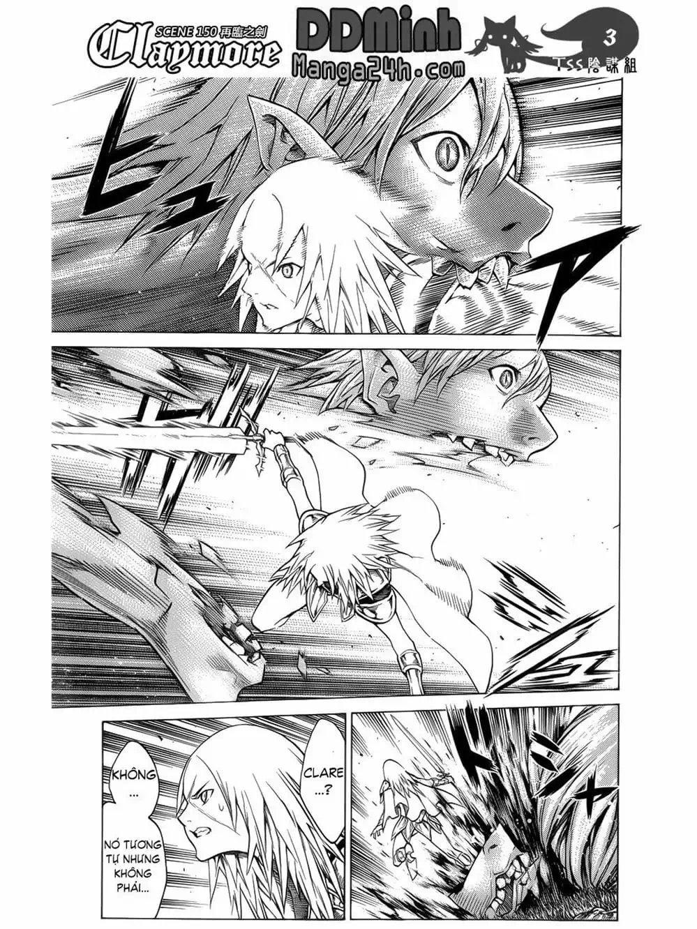 Truyện Tranh Claymore Mắt Bạc trang 4