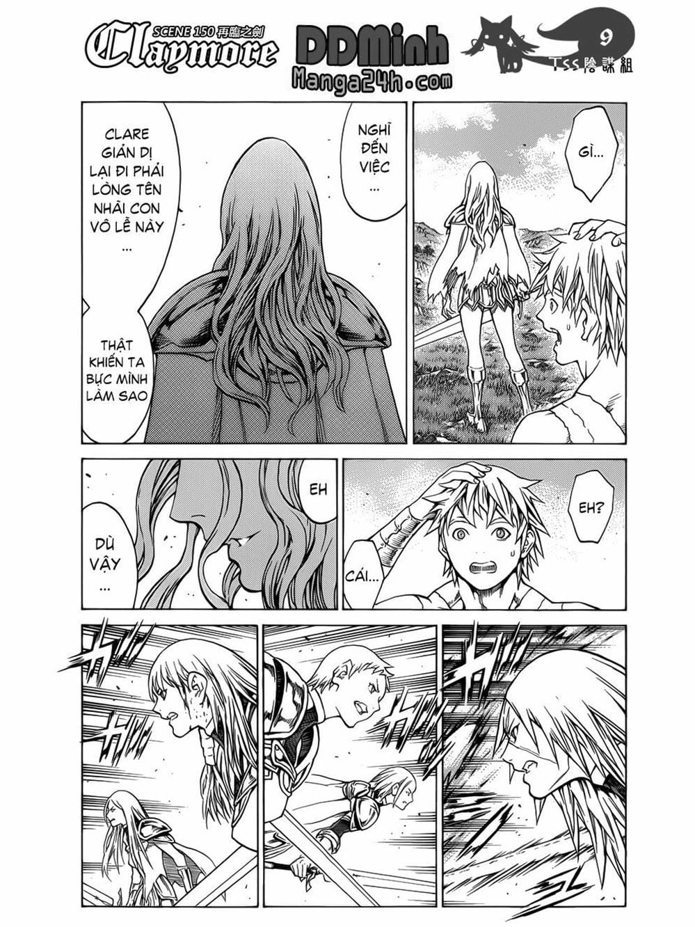 Truyện Tranh Claymore Mắt Bạc trang 4