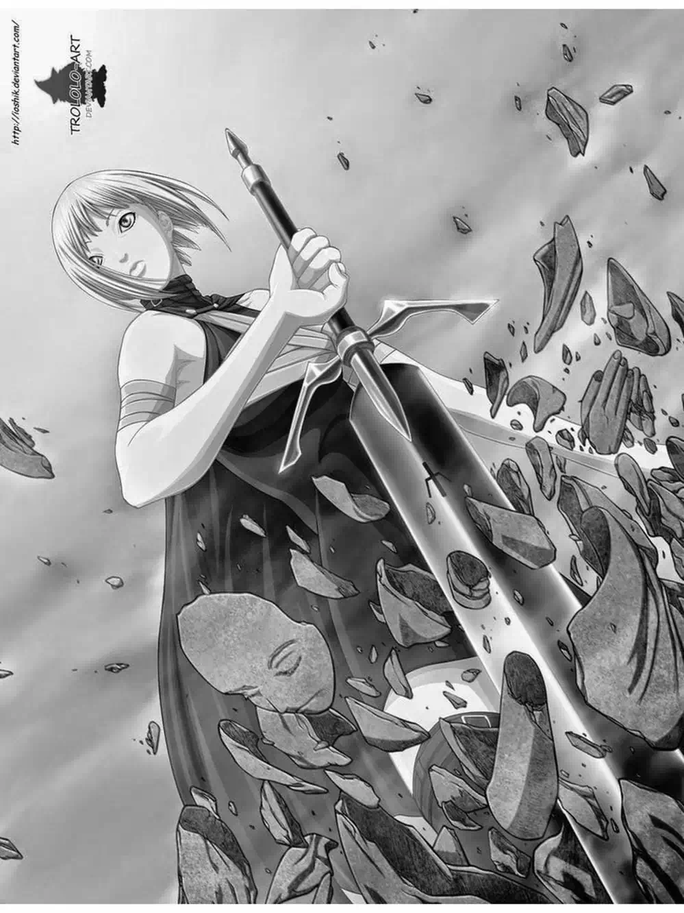 Truyện Tranh Claymore Mắt Bạc trang 4