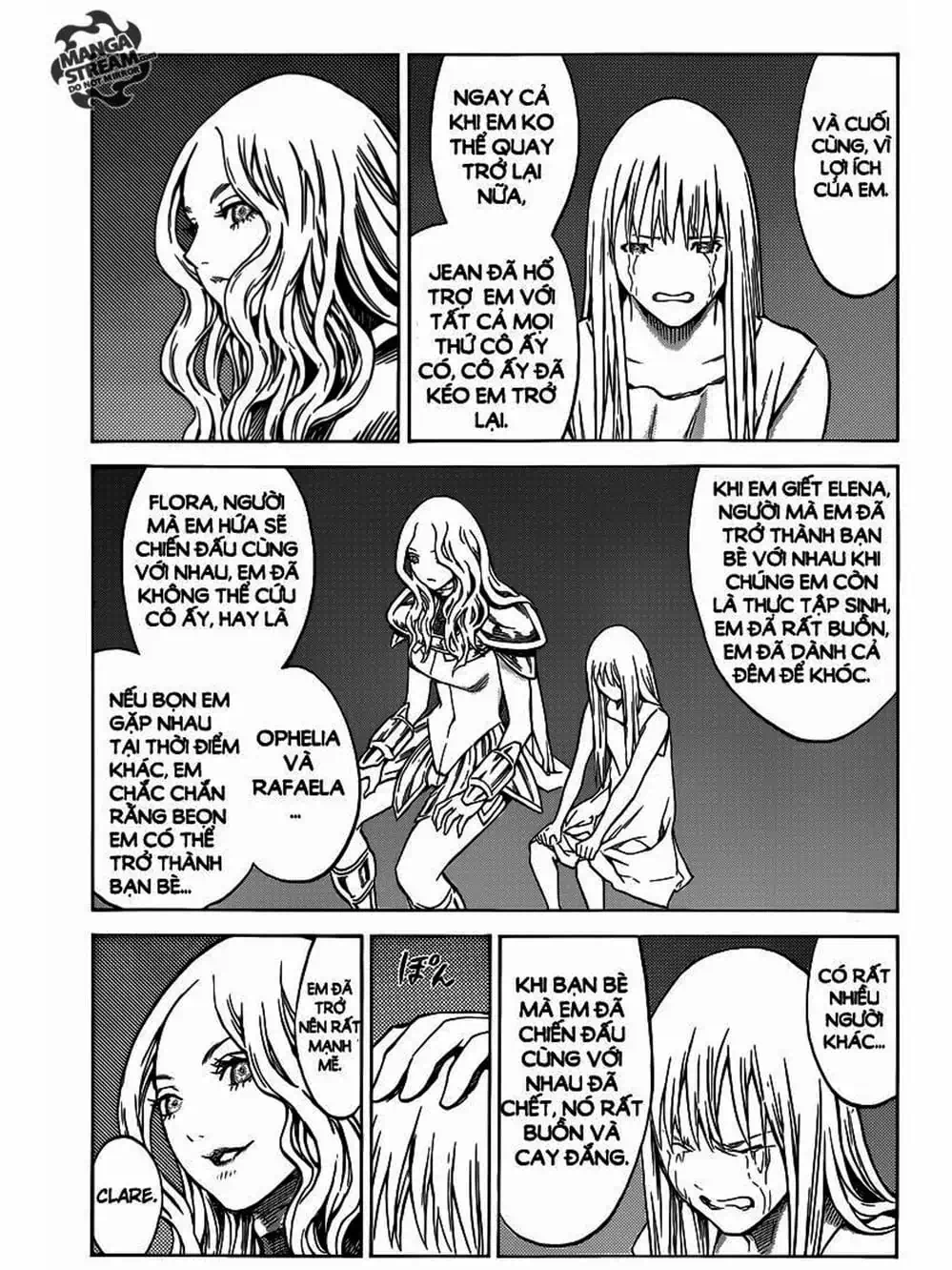 Truyện Tranh Claymore Mắt Bạc trang 4