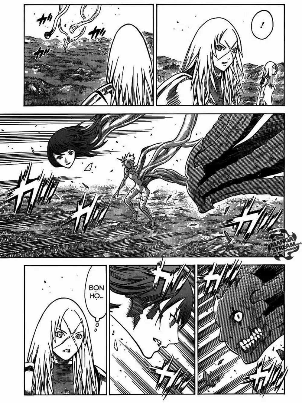 Truyện Tranh Claymore Mắt Bạc trang 4