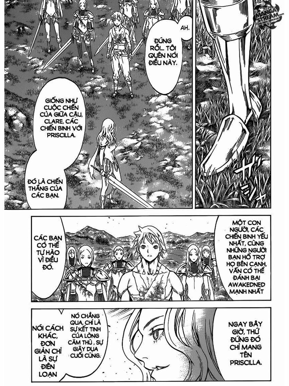 Truyện Tranh Claymore Mắt Bạc trang 4