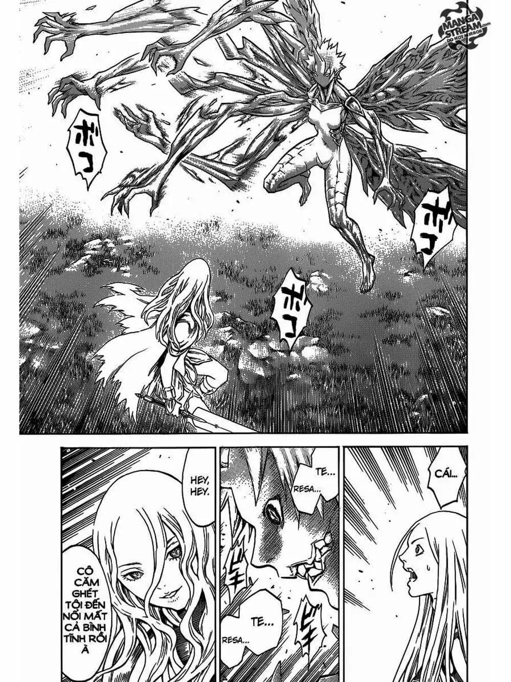 Truyện Tranh Claymore Mắt Bạc trang 4