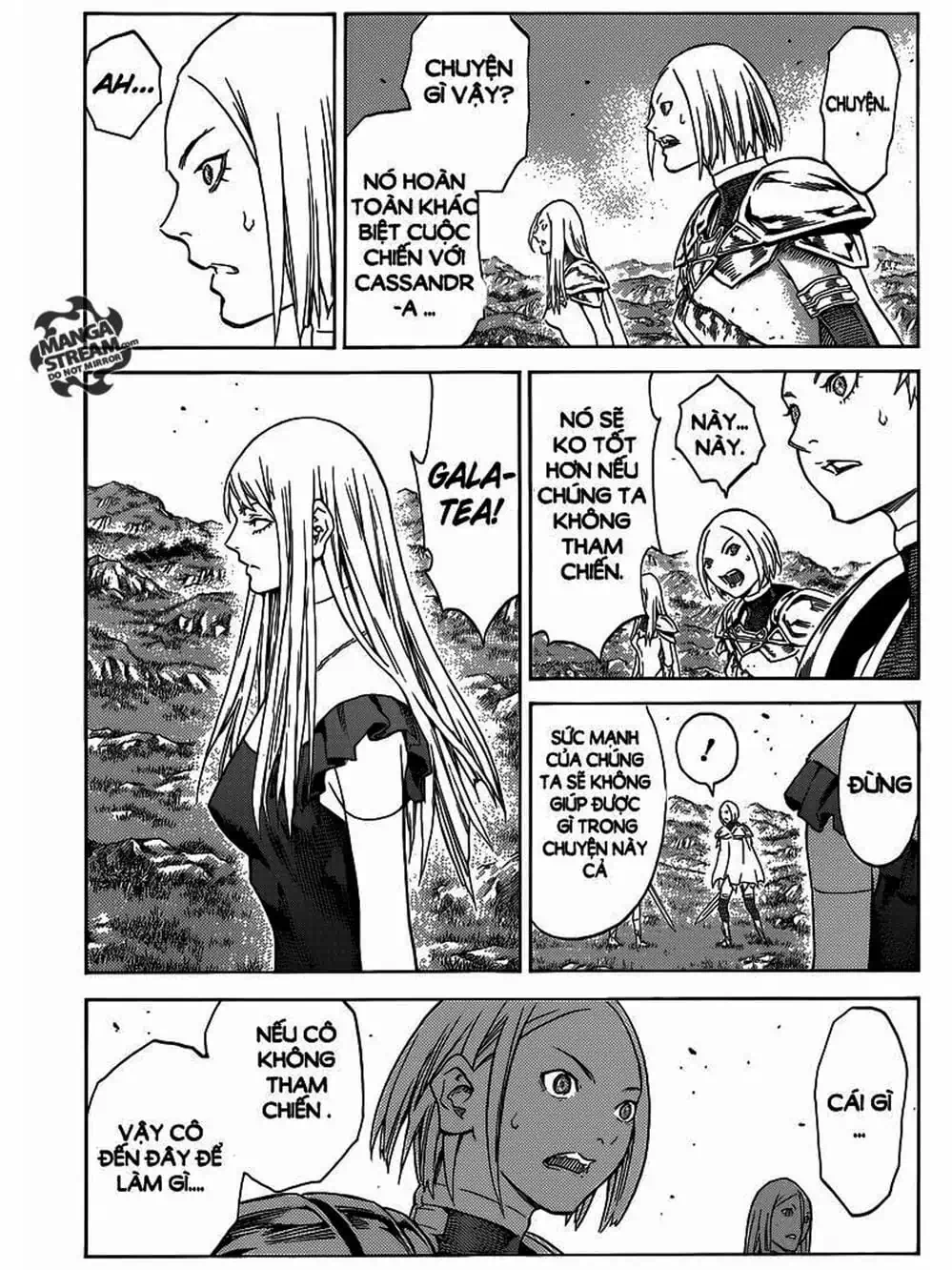 Truyện Tranh Claymore Mắt Bạc trang 4