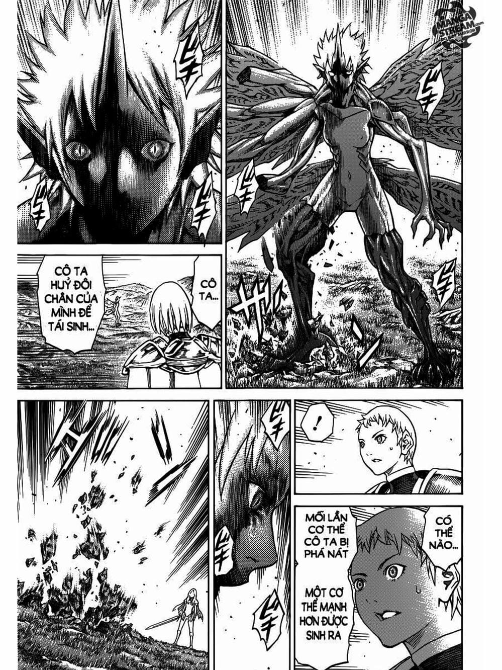 Truyện Tranh Claymore Mắt Bạc trang 4