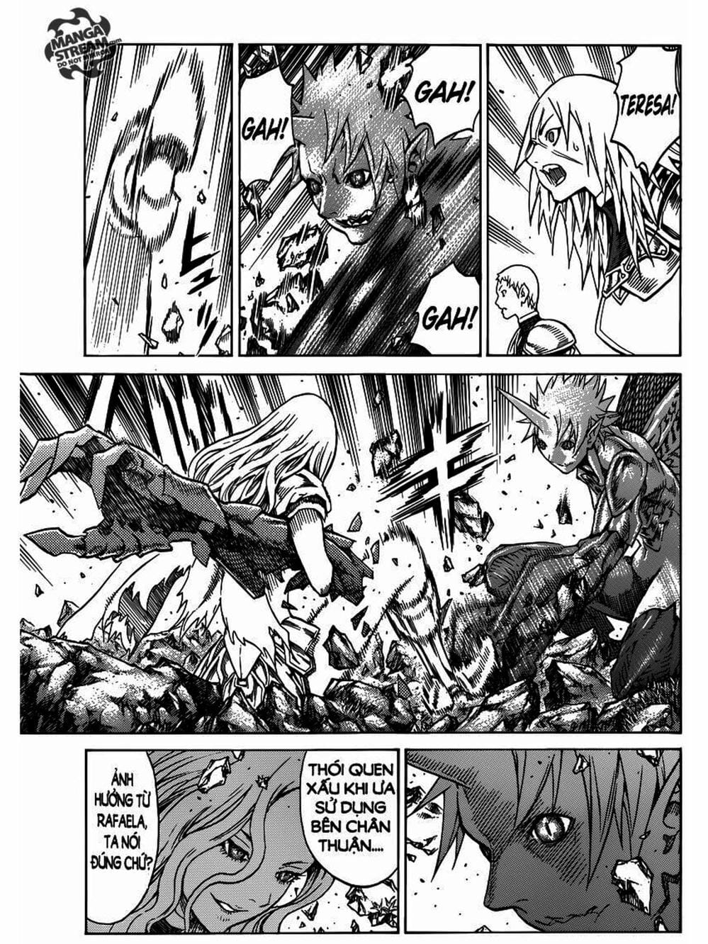 Truyện Tranh Claymore Mắt Bạc trang 4
