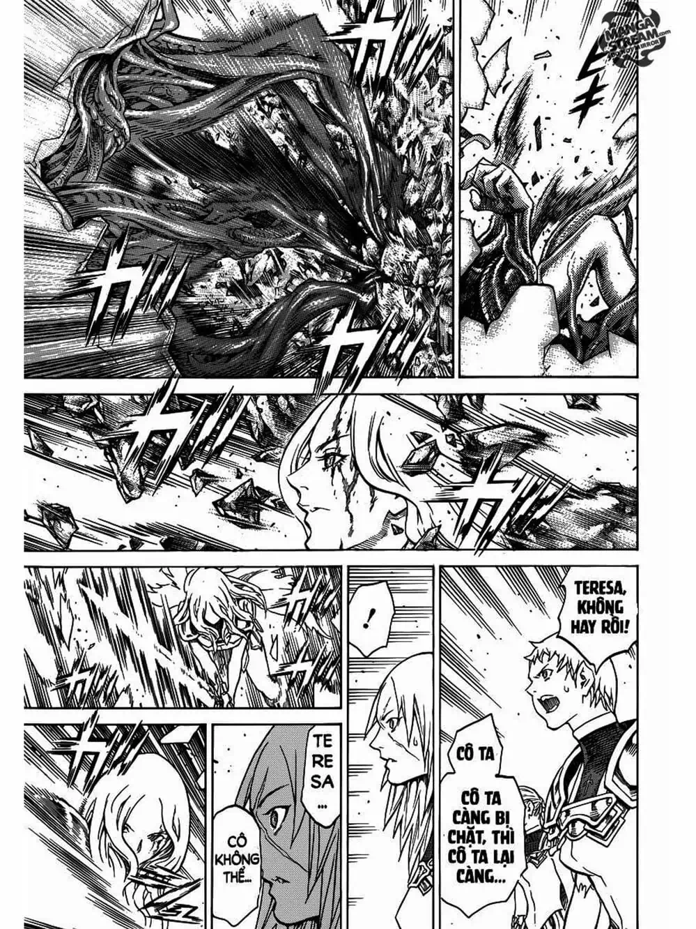 Truyện Tranh Claymore Mắt Bạc trang 4