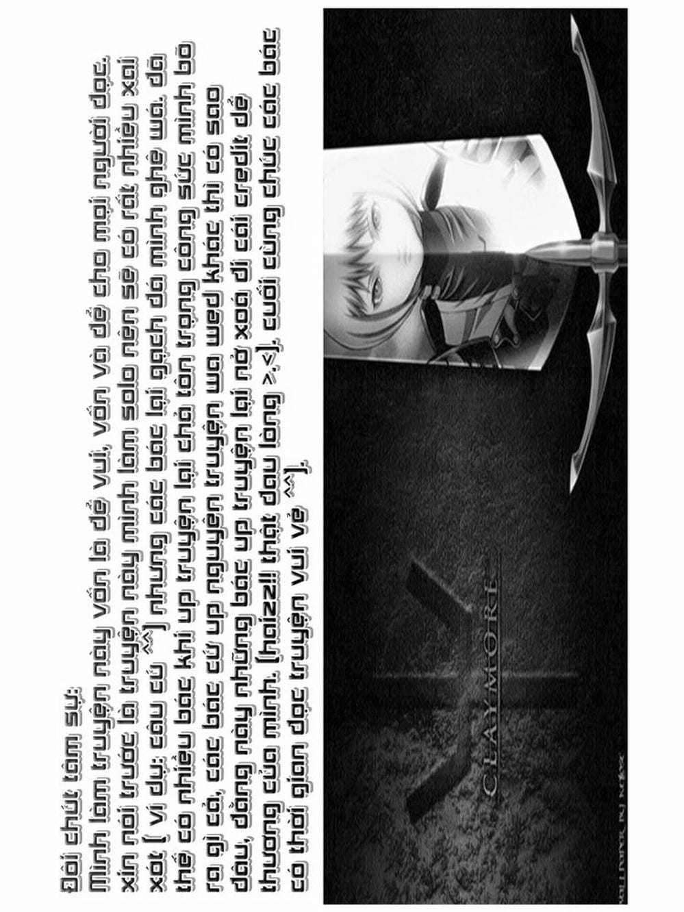 Truyện Tranh Claymore Mắt Bạc trang 4