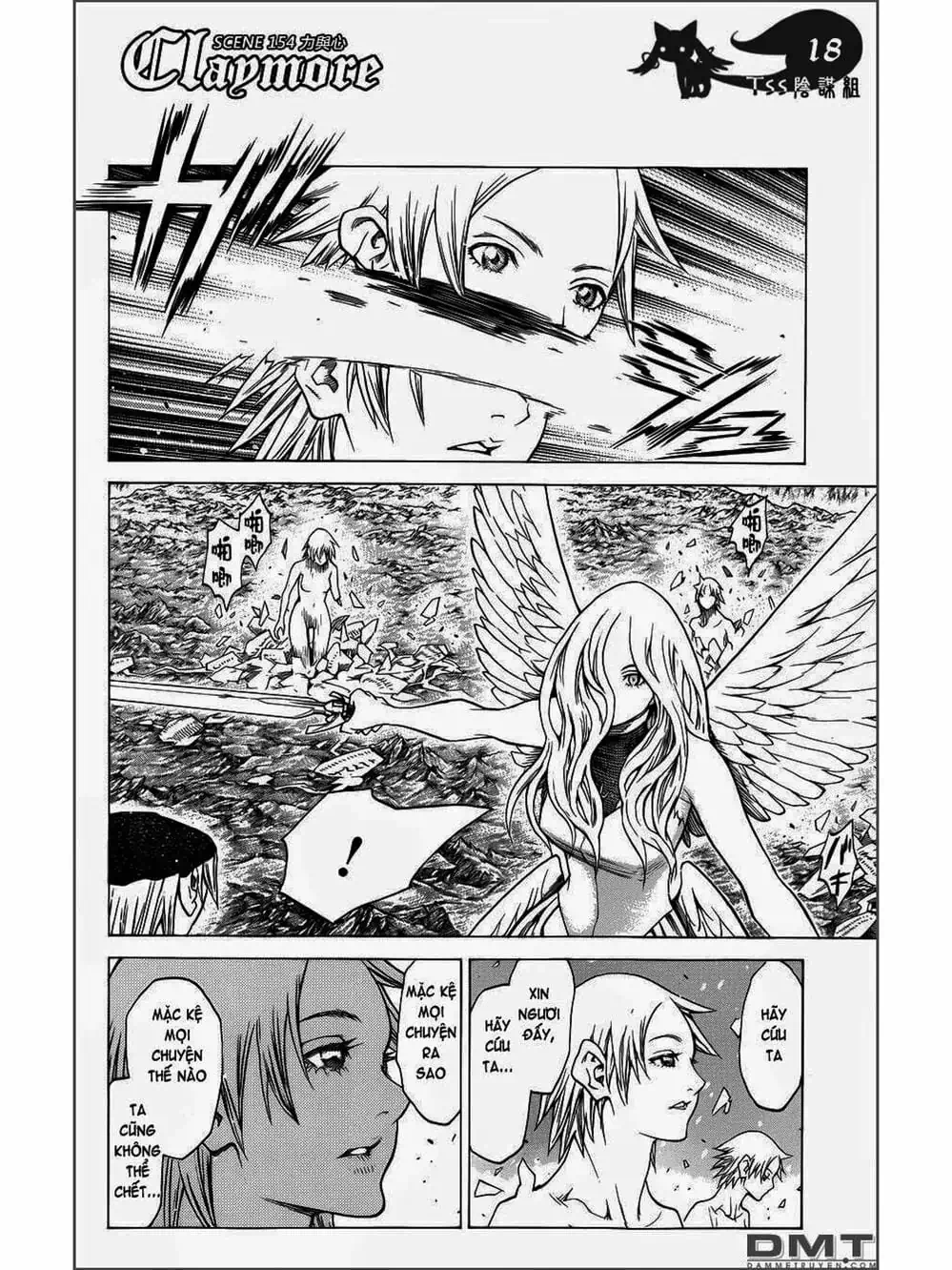 Truyện Tranh Claymore Mắt Bạc trang 4