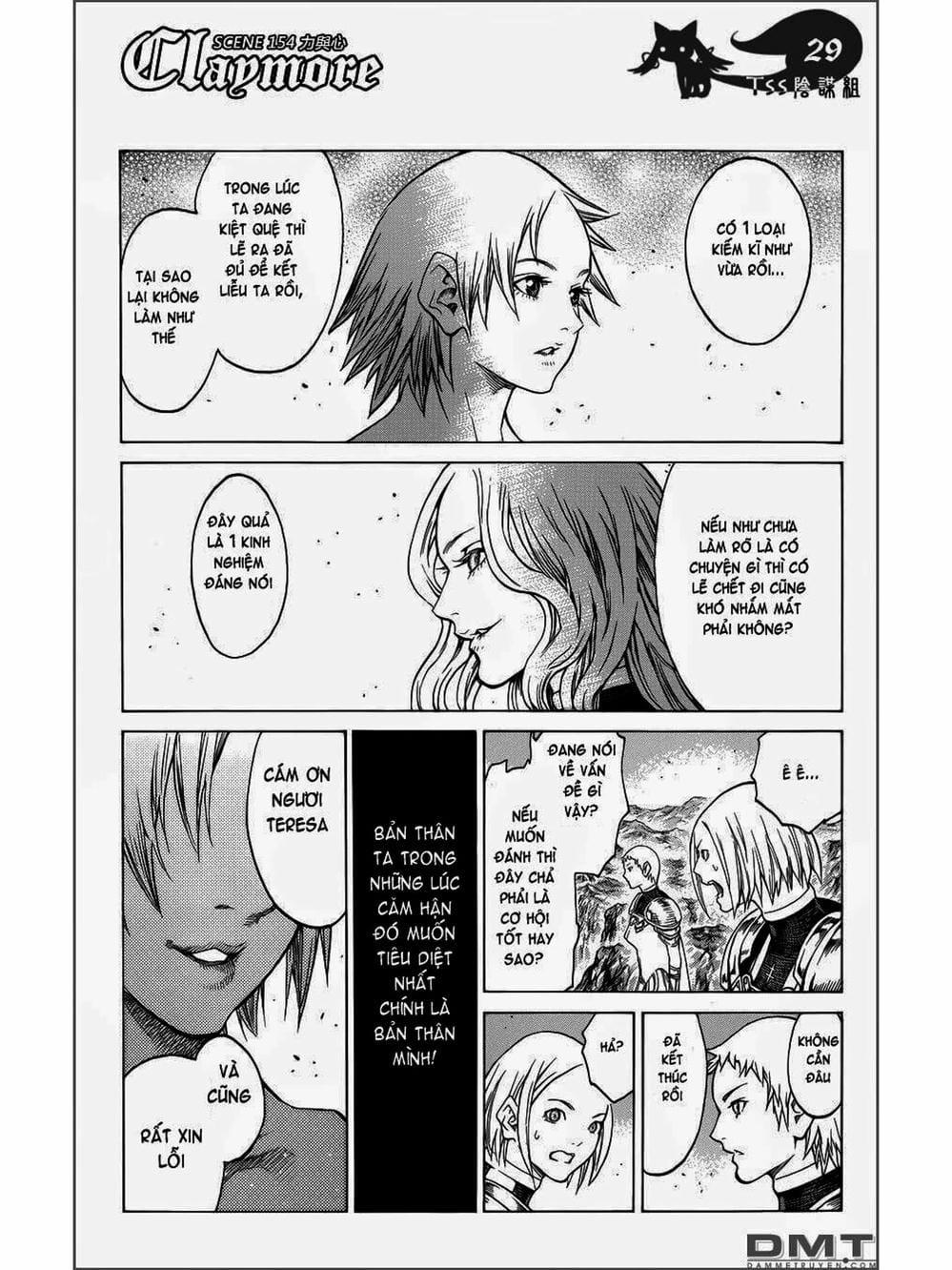 Truyện Tranh Claymore Mắt Bạc trang 4