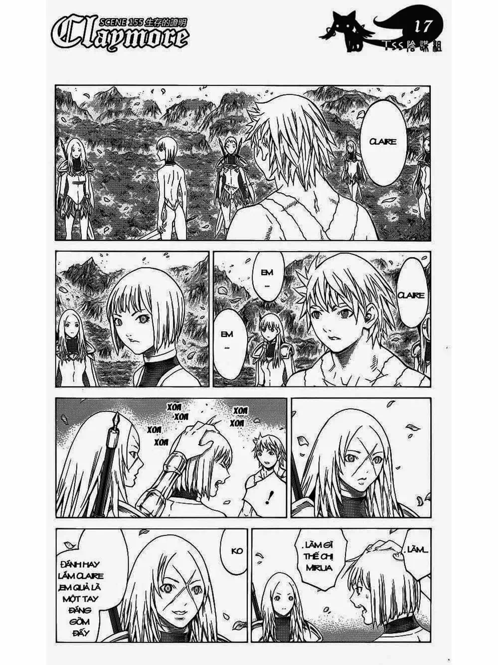 Truyện Tranh Claymore Mắt Bạc trang 4