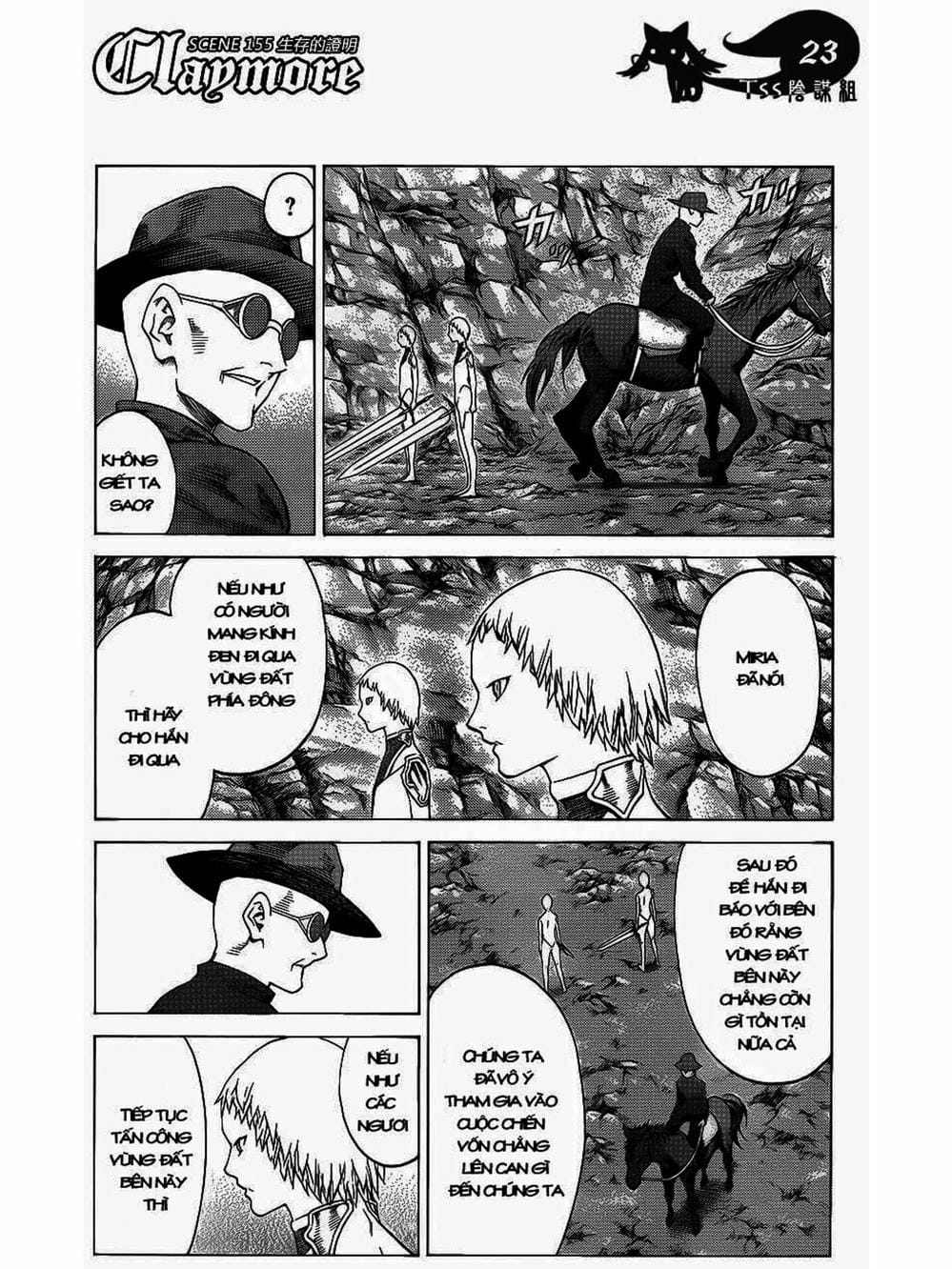 Truyện Tranh Claymore Mắt Bạc trang 4