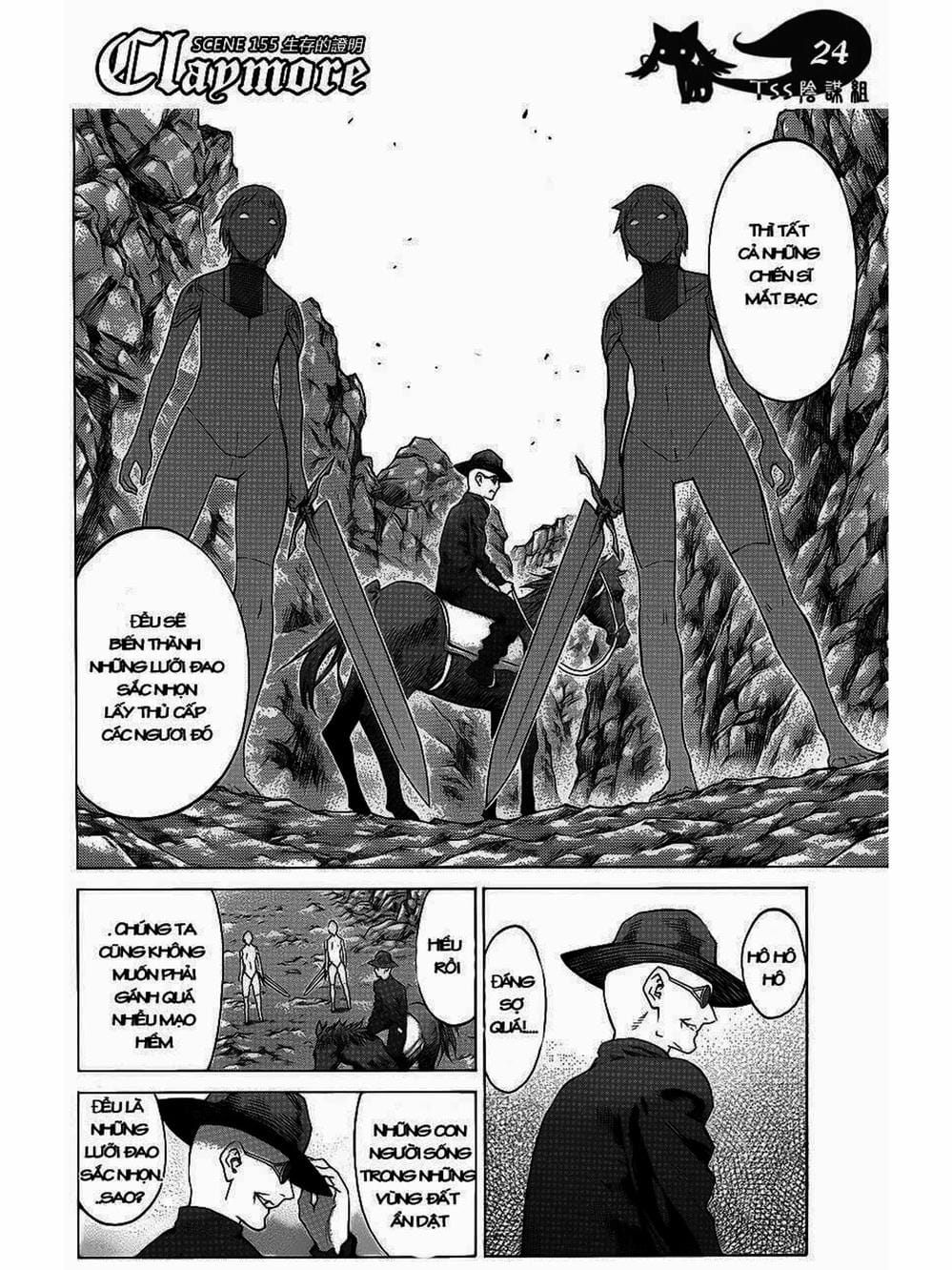Truyện Tranh Claymore Mắt Bạc trang 4