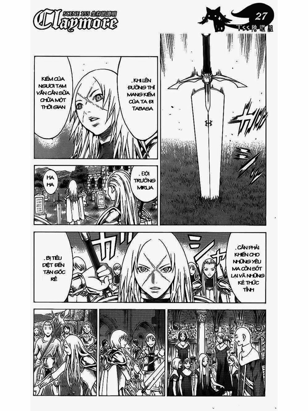 Truyện Tranh Claymore Mắt Bạc trang 4
