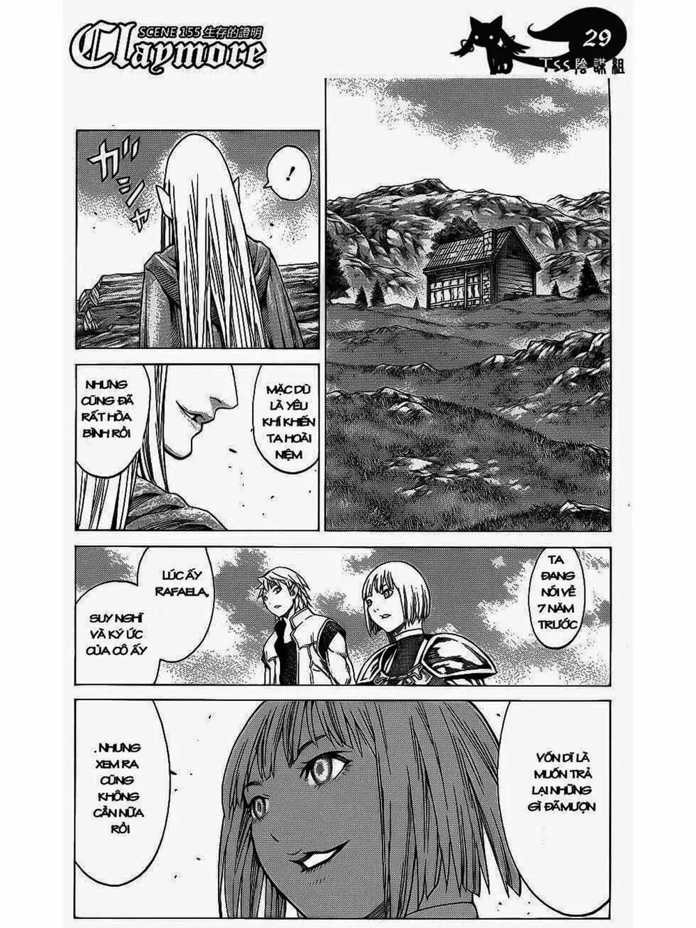Truyện Tranh Claymore Mắt Bạc trang 4