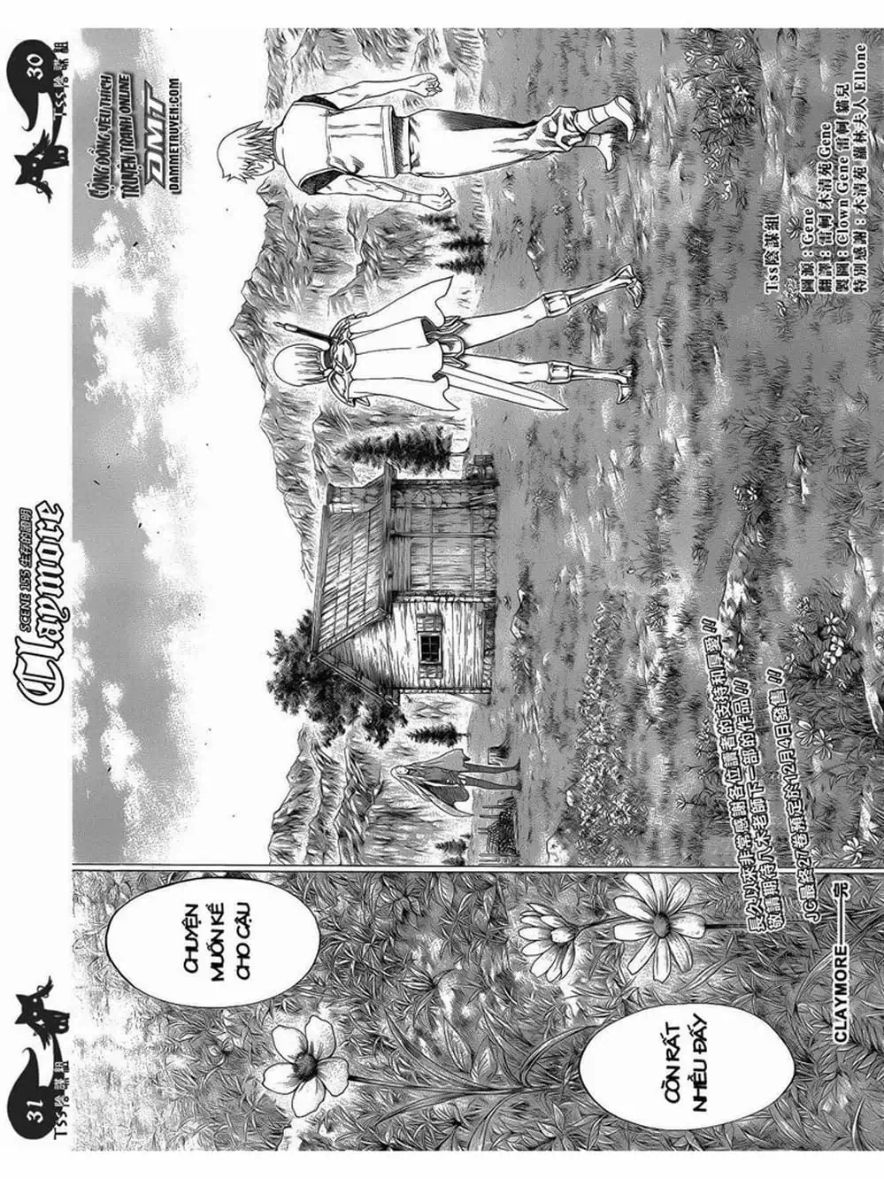Truyện Tranh Claymore Mắt Bạc trang 4