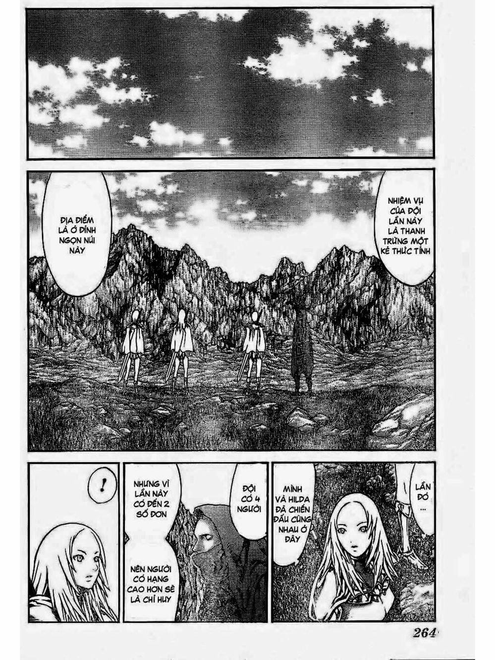 Truyện Tranh Claymore Mắt Bạc trang 4