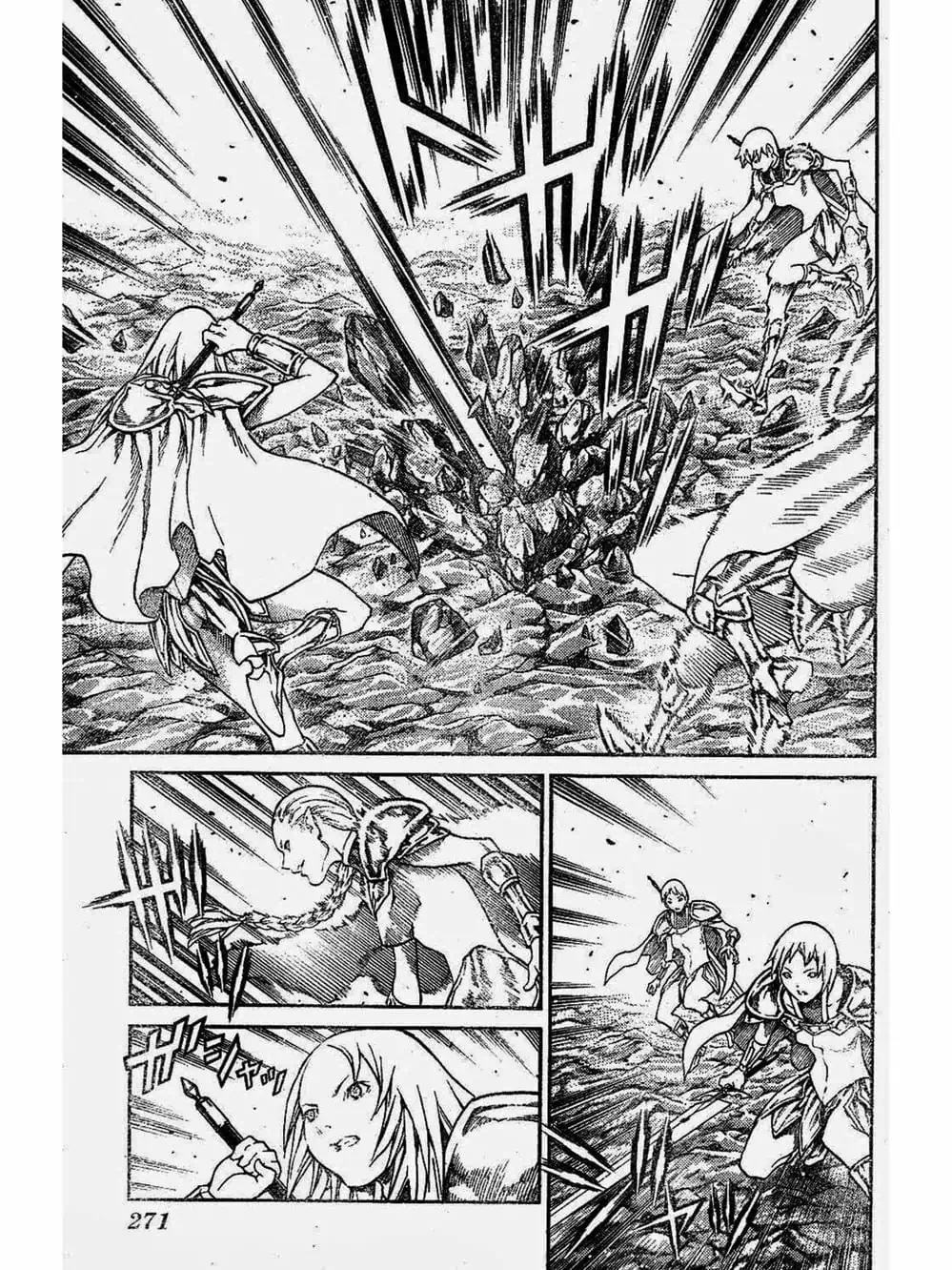 Truyện Tranh Claymore Mắt Bạc trang 4