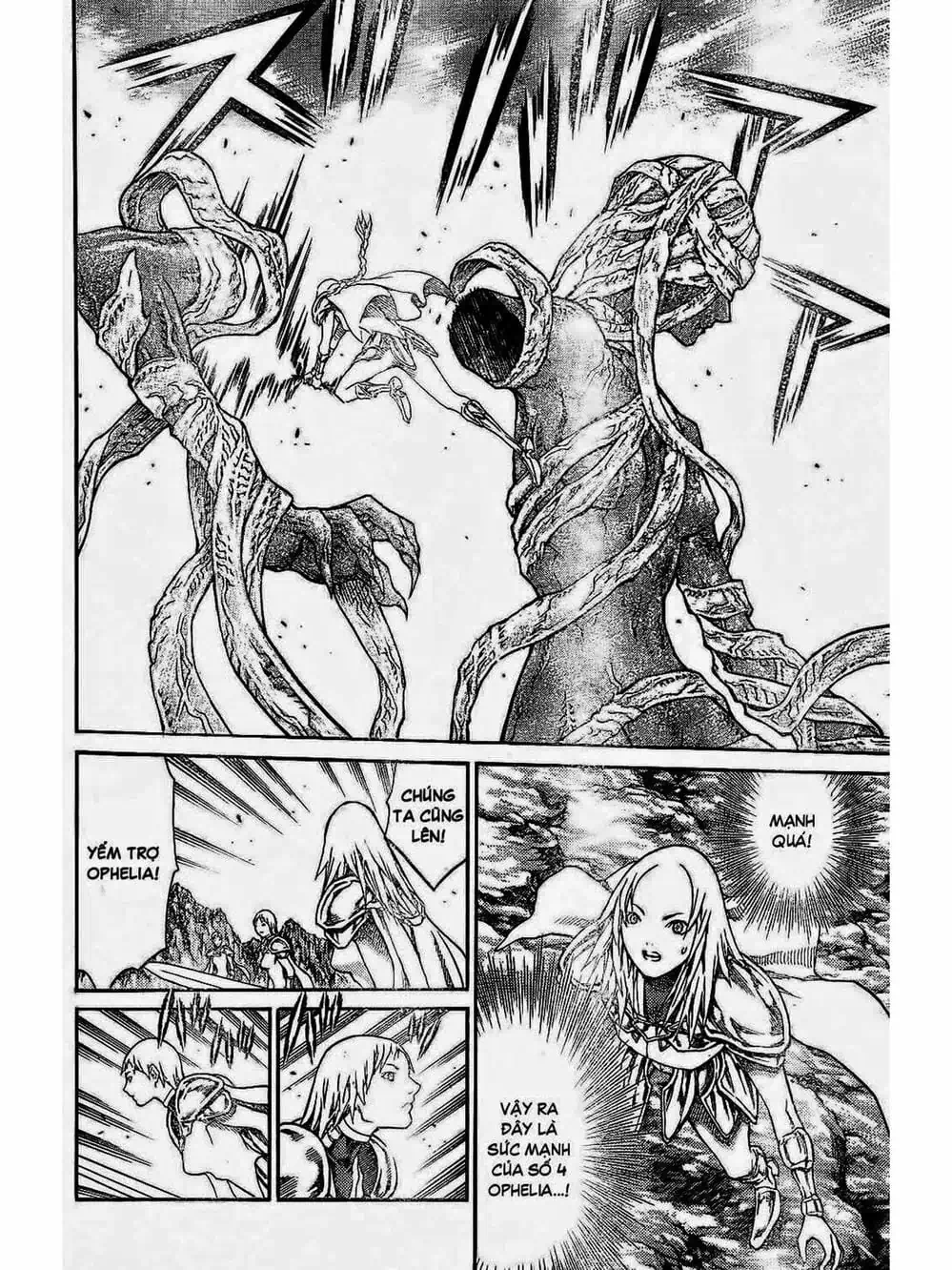 Truyện Tranh Claymore Mắt Bạc trang 4