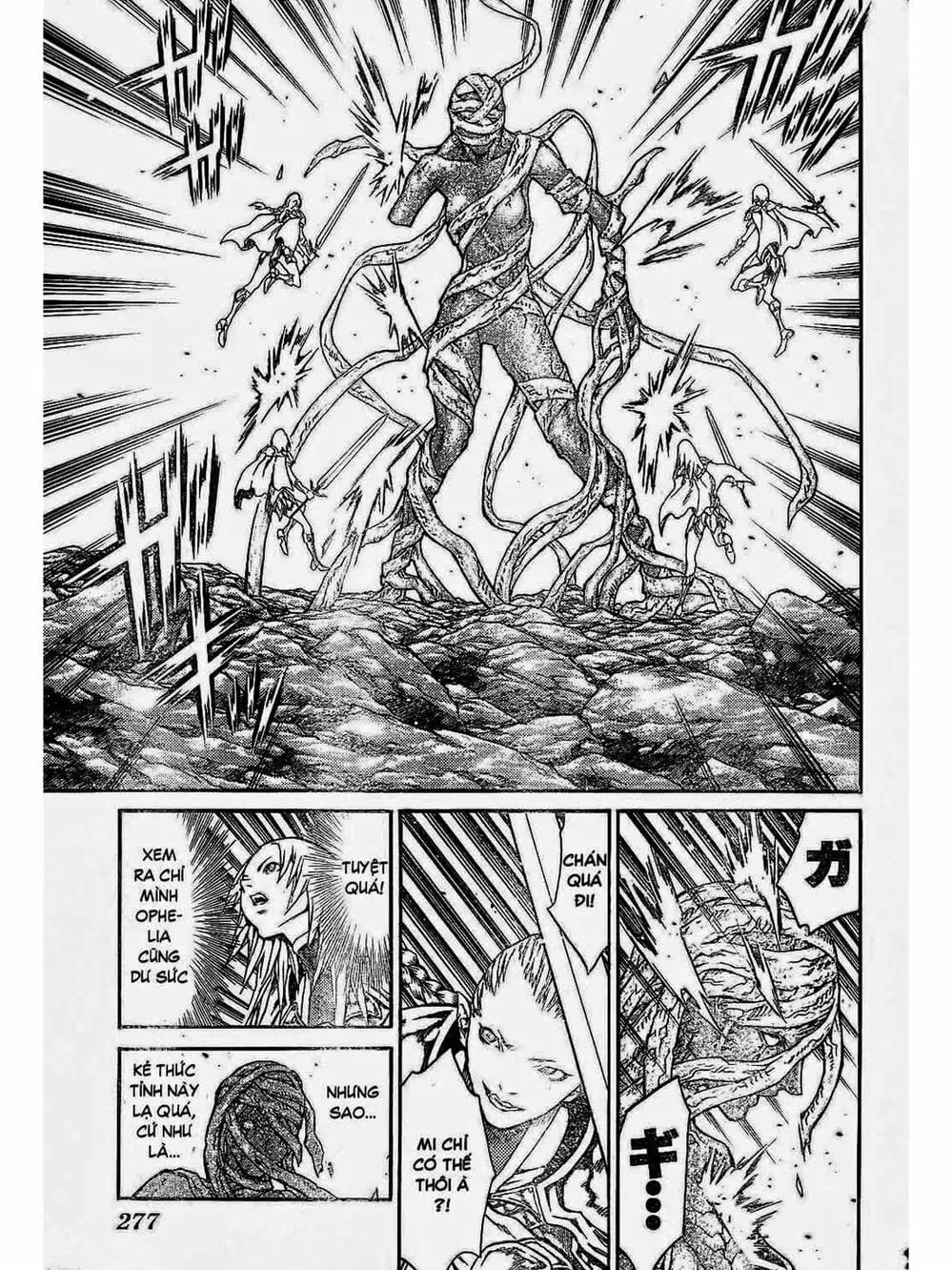 Truyện Tranh Claymore Mắt Bạc trang 4