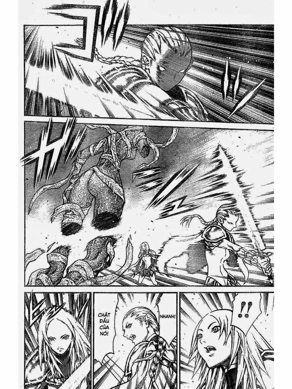 Truyện Tranh Claymore Mắt Bạc trang 4