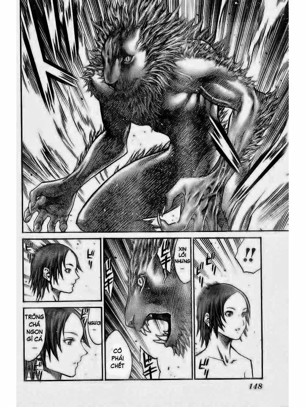 Truyện Tranh Claymore Mắt Bạc trang 4