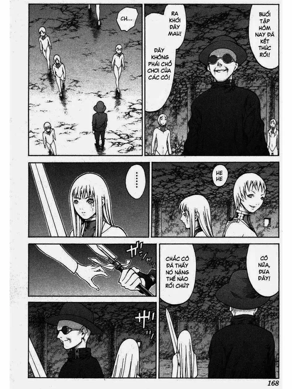 Truyện Tranh Claymore Mắt Bạc trang 4