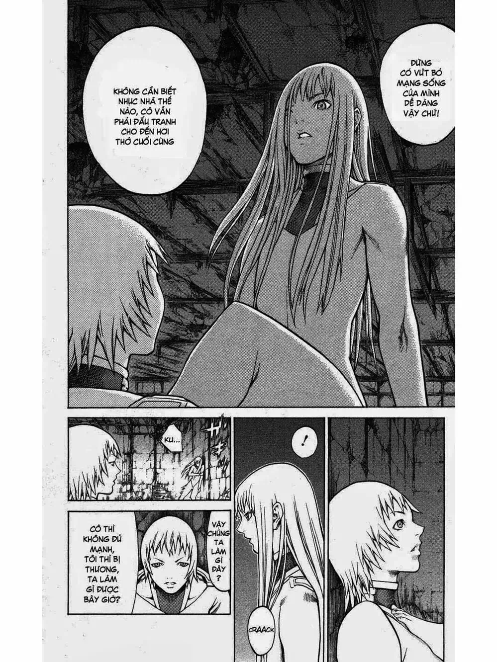 Truyện Tranh Claymore Mắt Bạc trang 4