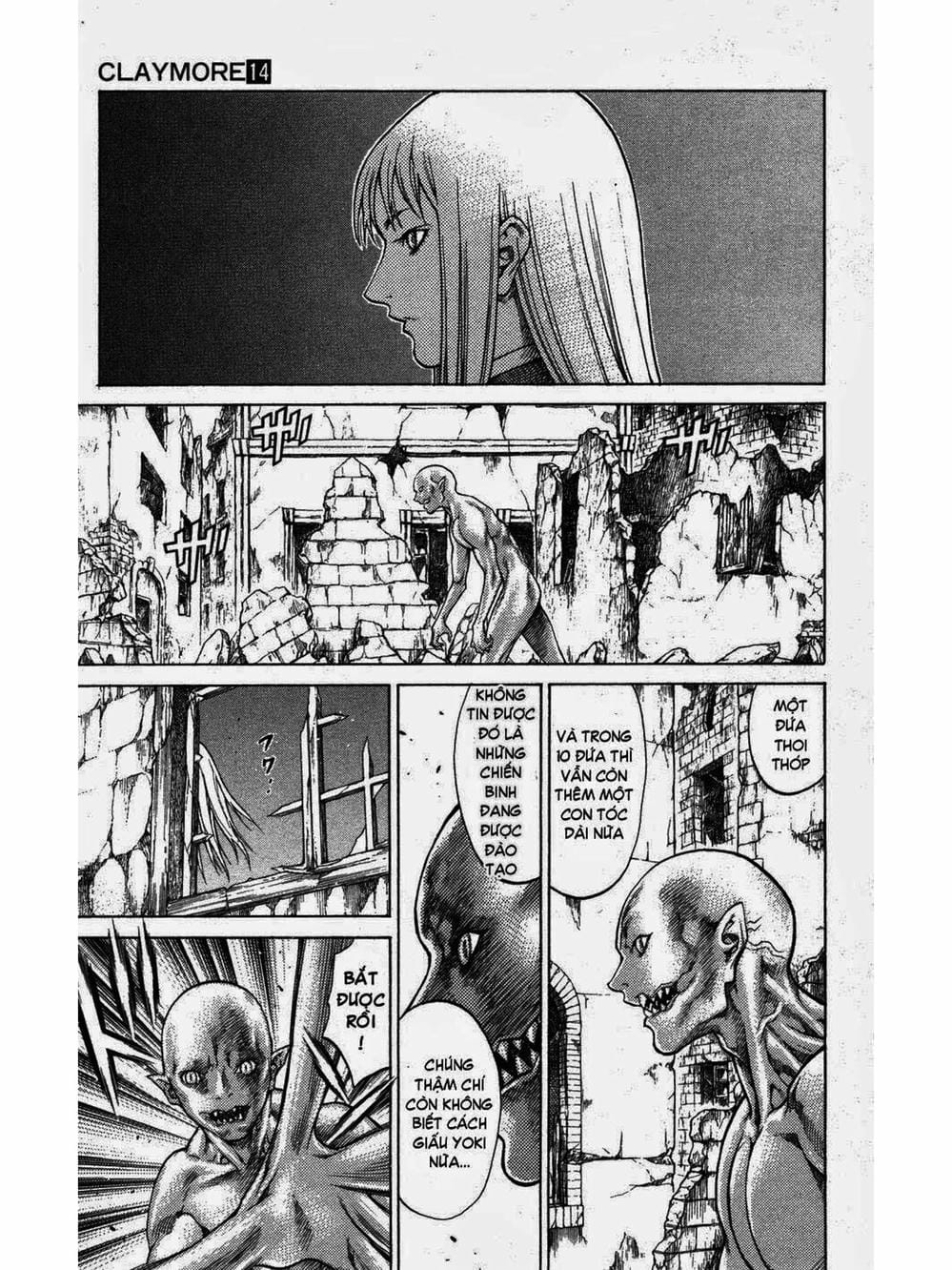 Truyện Tranh Claymore Mắt Bạc trang 4