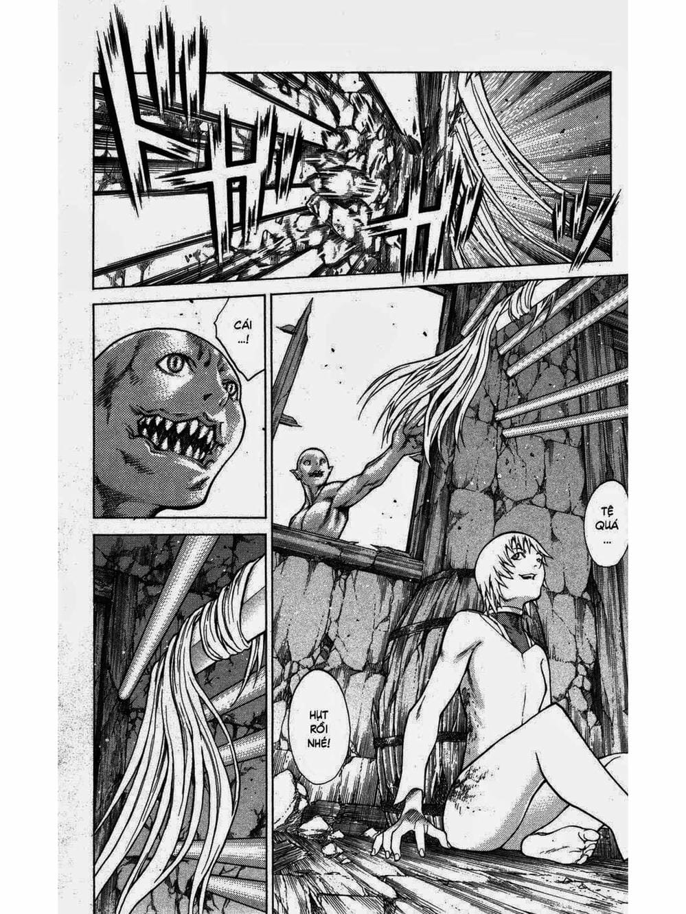 Truyện Tranh Claymore Mắt Bạc trang 4