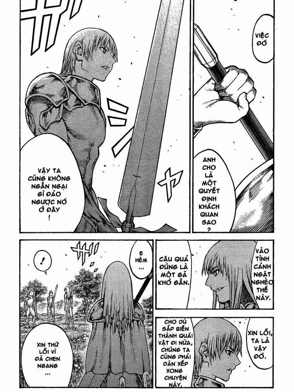 Truyện Tranh Claymore Mắt Bạc trang 4